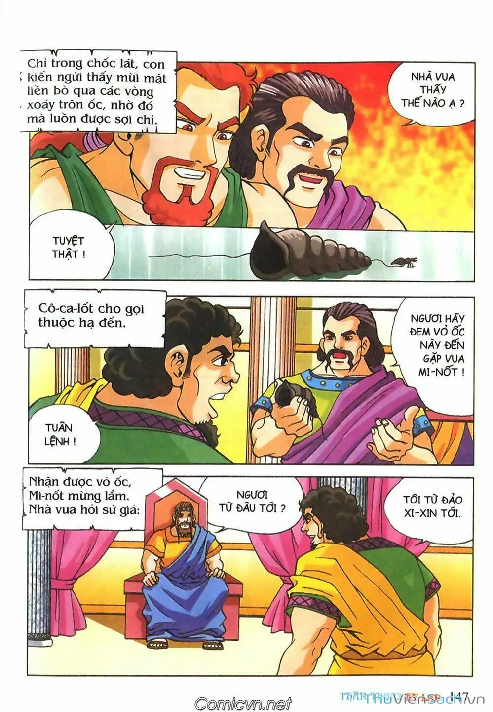 Truyện Tranh Thần Thoại Hy Lạp - Nguồn Gốc Các Vị Thần trang 3