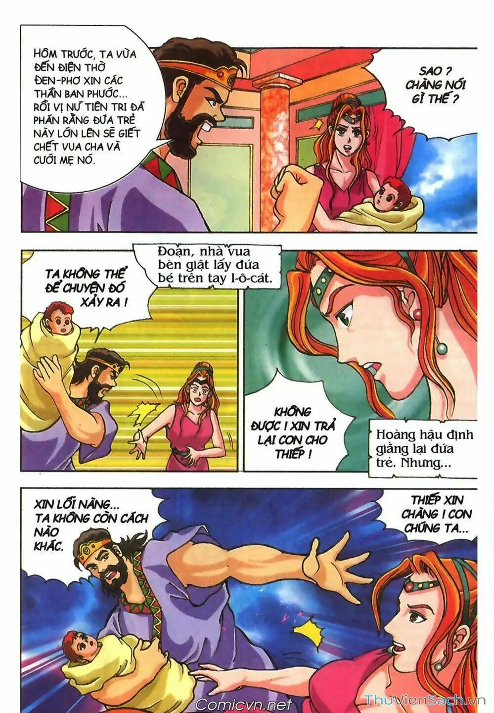 Truyện Tranh Thần Thoại Hy Lạp - Nguồn Gốc Các Vị Thần trang 3