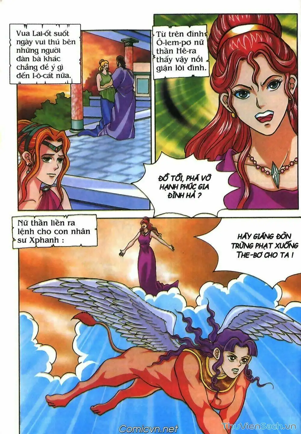 Truyện Tranh Thần Thoại Hy Lạp - Nguồn Gốc Các Vị Thần trang 3
