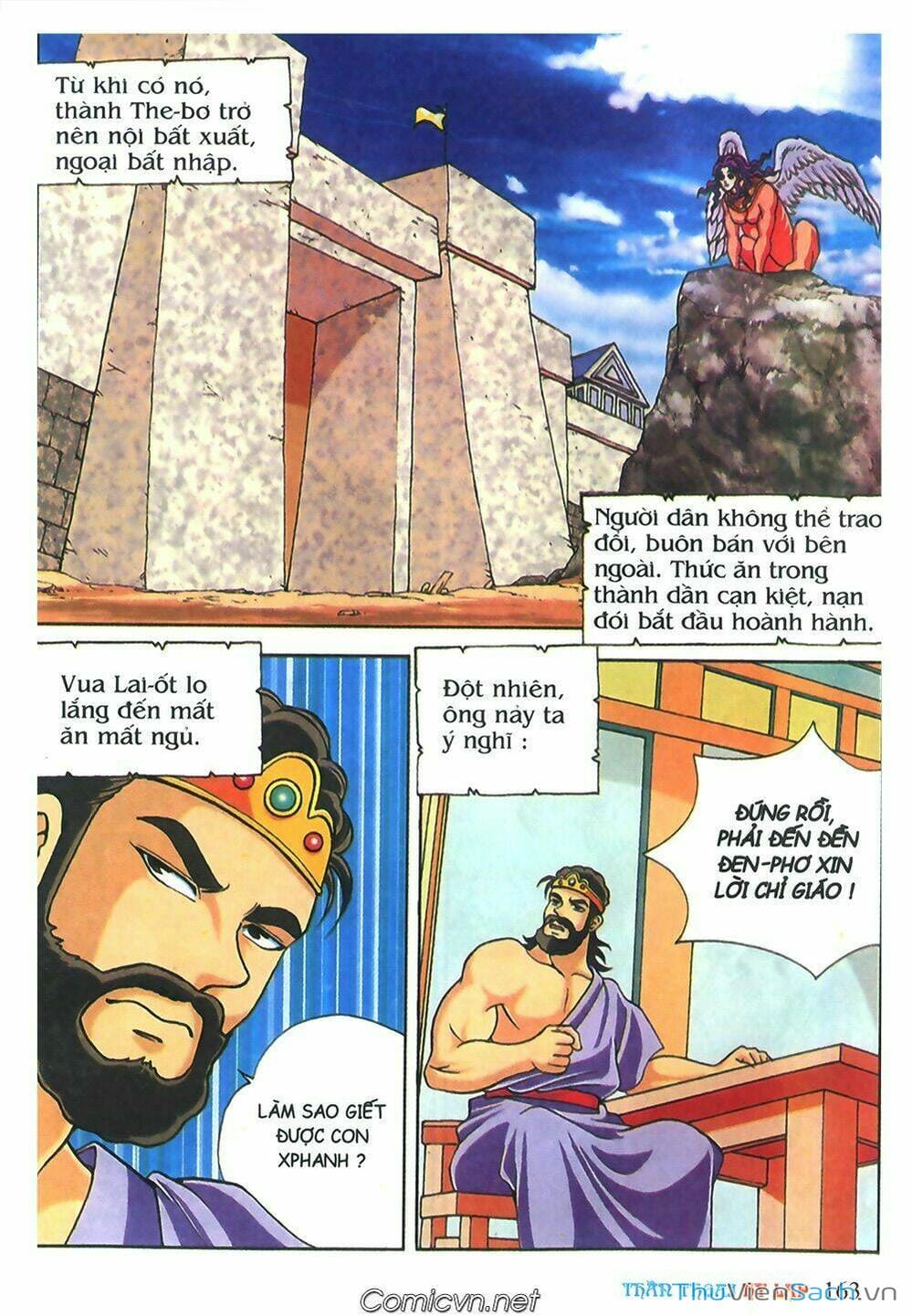 Truyện Tranh Thần Thoại Hy Lạp - Nguồn Gốc Các Vị Thần trang 3