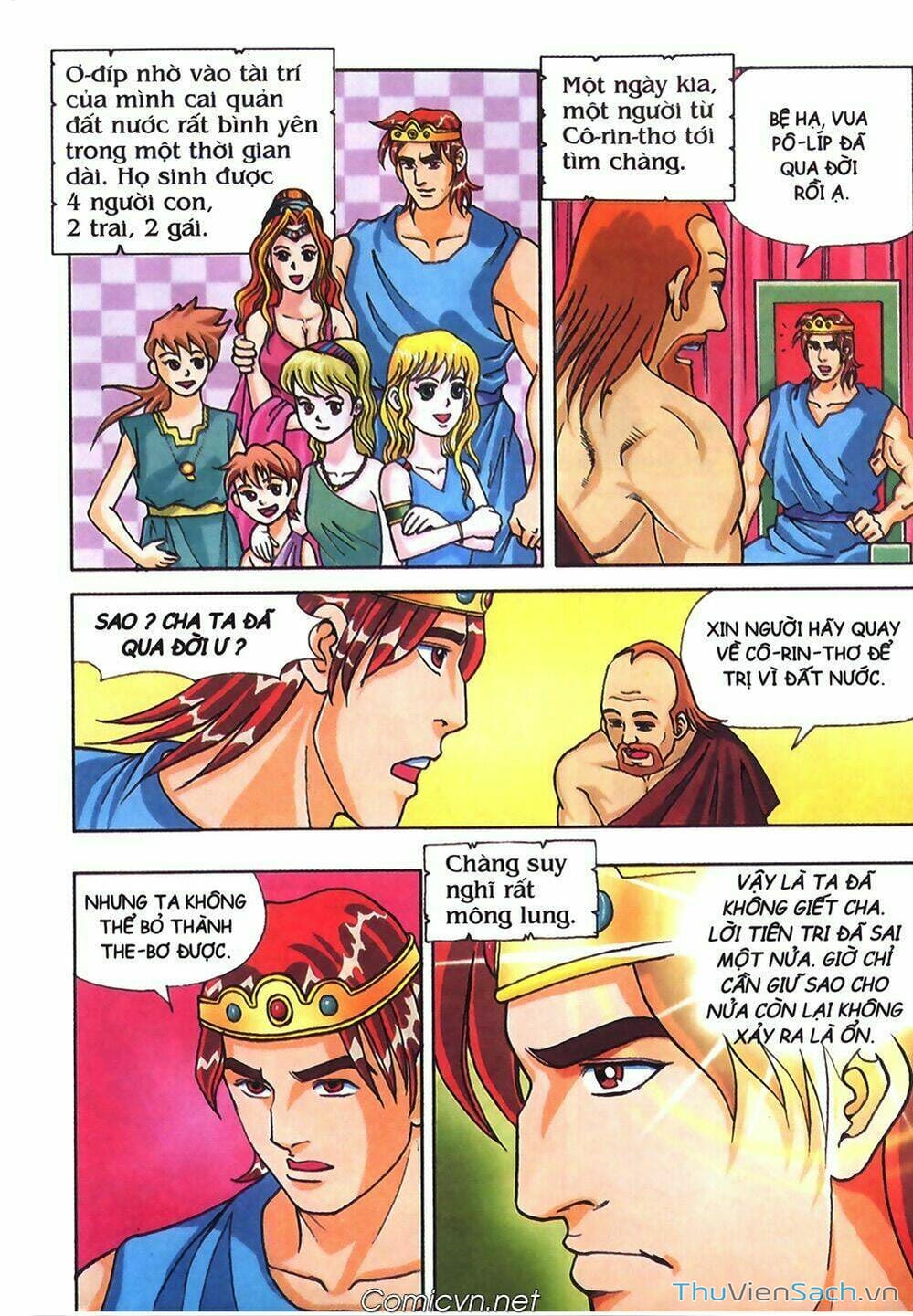 Truyện Tranh Thần Thoại Hy Lạp - Nguồn Gốc Các Vị Thần trang 3