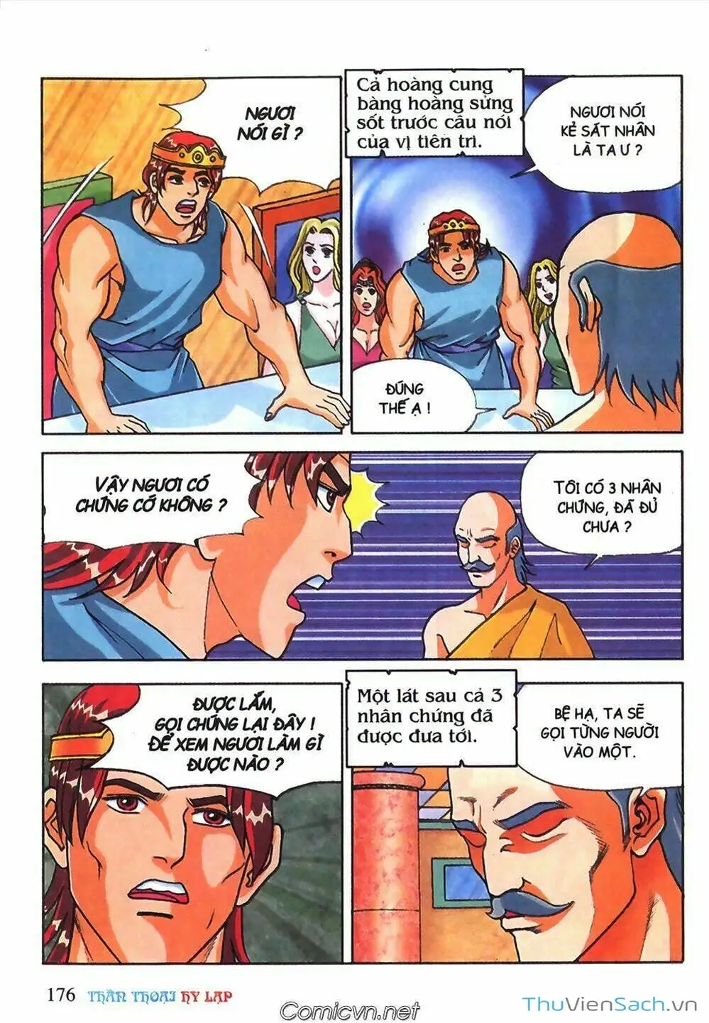 Truyện Tranh Thần Thoại Hy Lạp - Nguồn Gốc Các Vị Thần trang 3