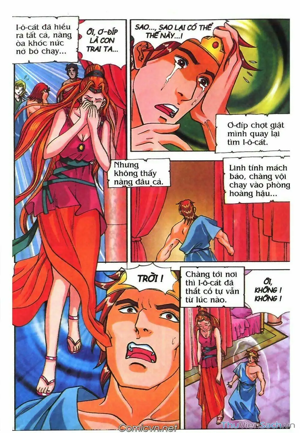 Truyện Tranh Thần Thoại Hy Lạp - Nguồn Gốc Các Vị Thần trang 3