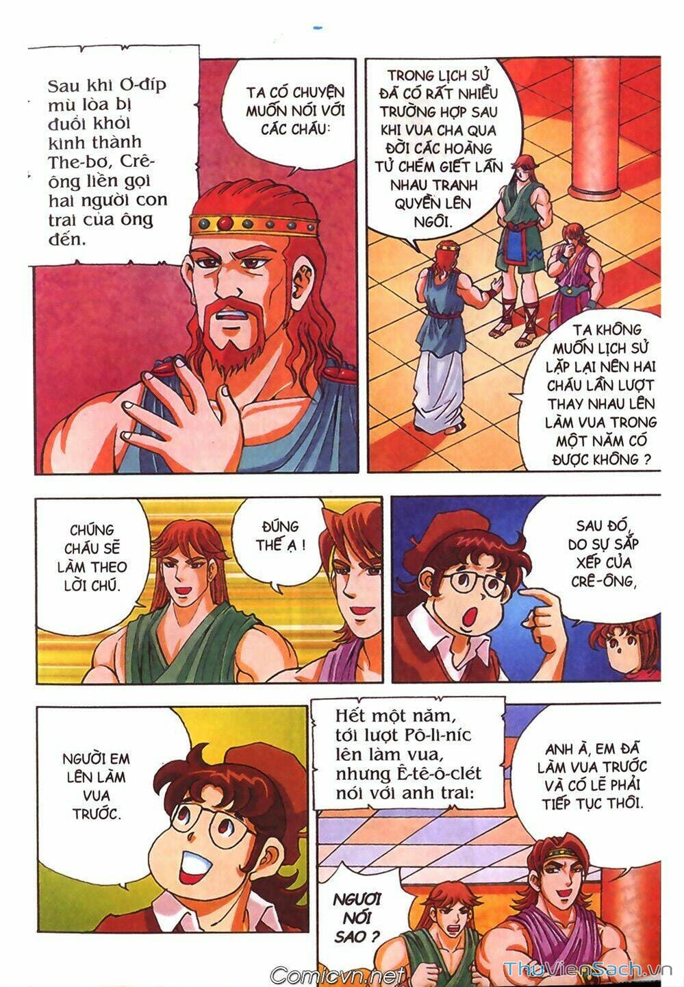 Truyện Tranh Thần Thoại Hy Lạp - Nguồn Gốc Các Vị Thần trang 3