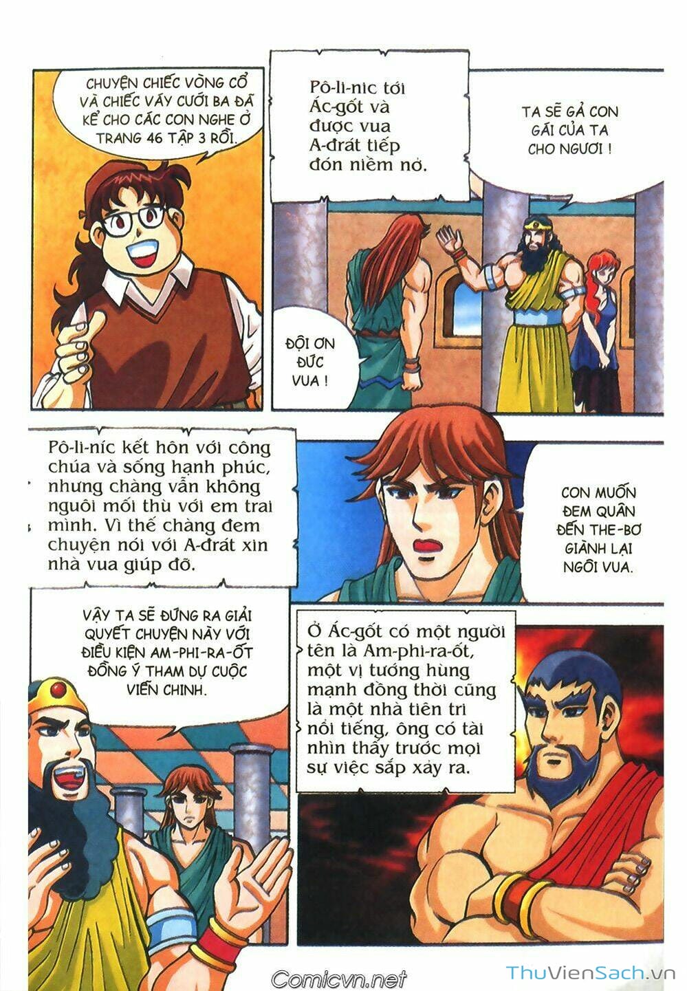 Truyện Tranh Thần Thoại Hy Lạp - Nguồn Gốc Các Vị Thần trang 3