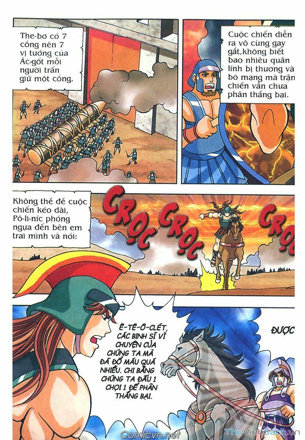 Truyện Tranh Thần Thoại Hy Lạp - Nguồn Gốc Các Vị Thần trang 3