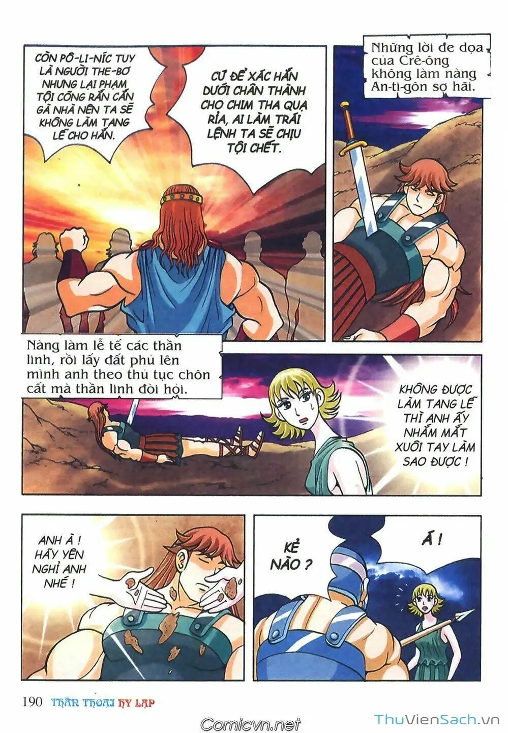 Truyện Tranh Thần Thoại Hy Lạp - Nguồn Gốc Các Vị Thần trang 3