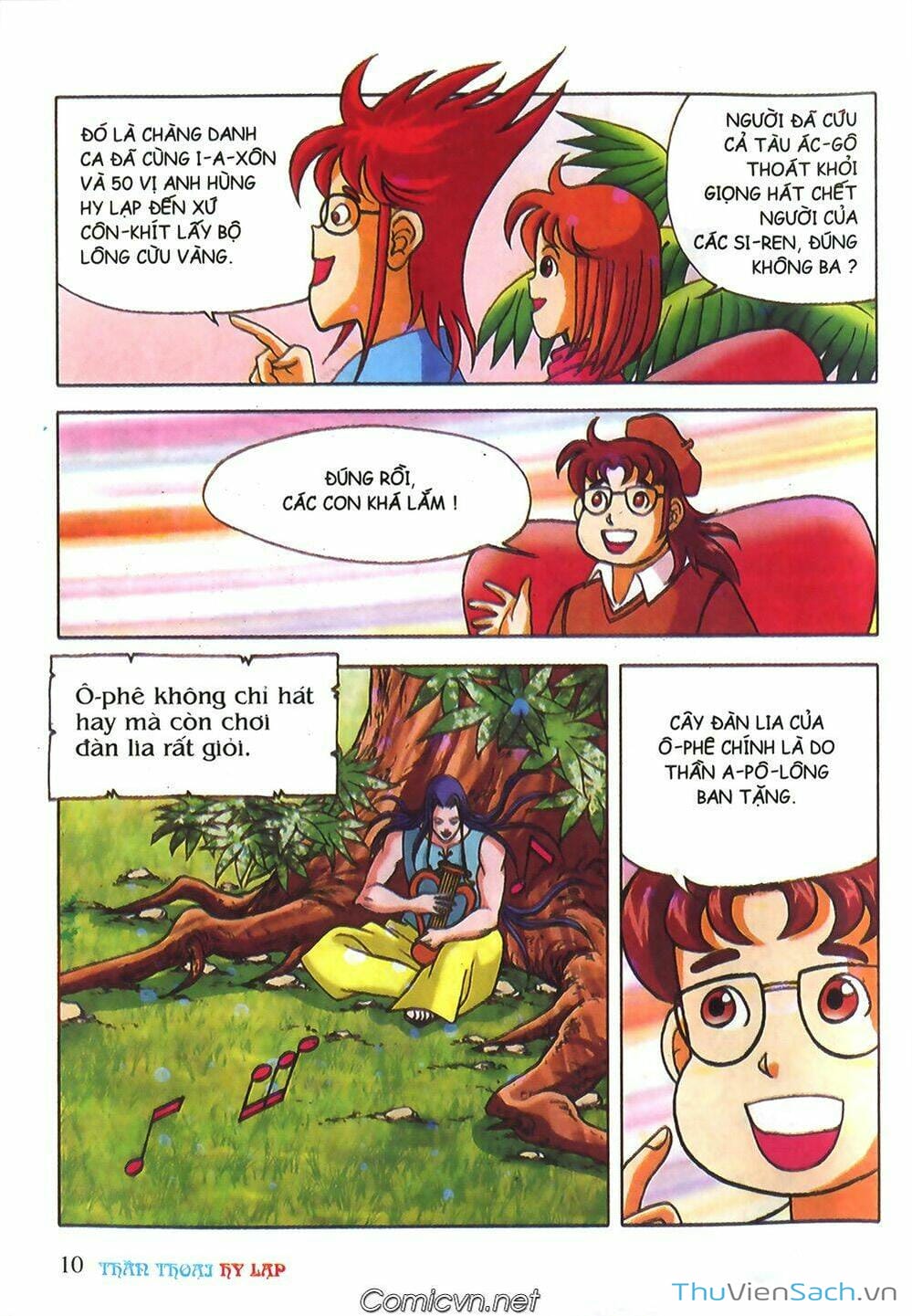 Truyện Tranh Thần Thoại Hy Lạp - Nguồn Gốc Các Vị Thần trang 3