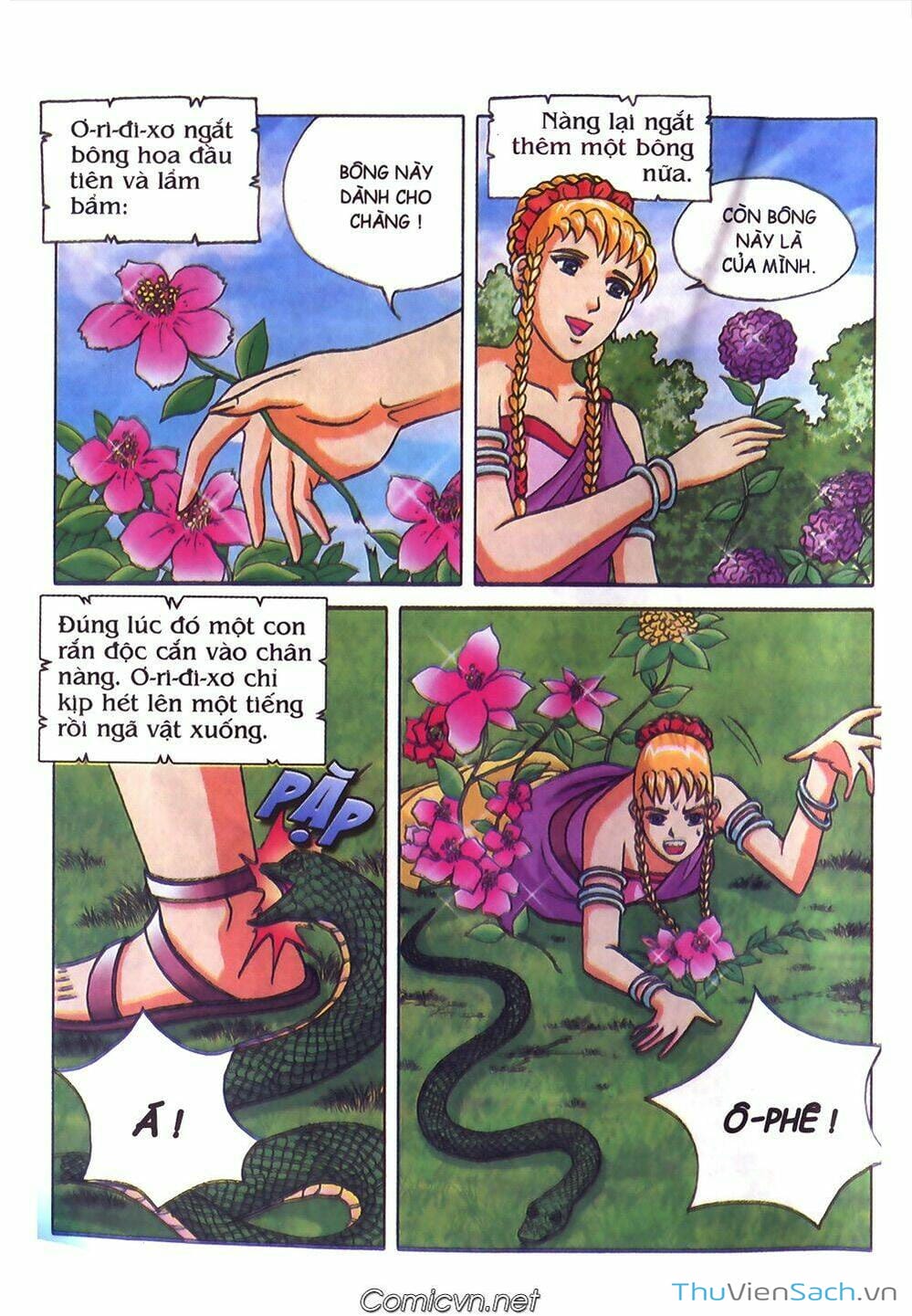 Truyện Tranh Thần Thoại Hy Lạp - Nguồn Gốc Các Vị Thần trang 3