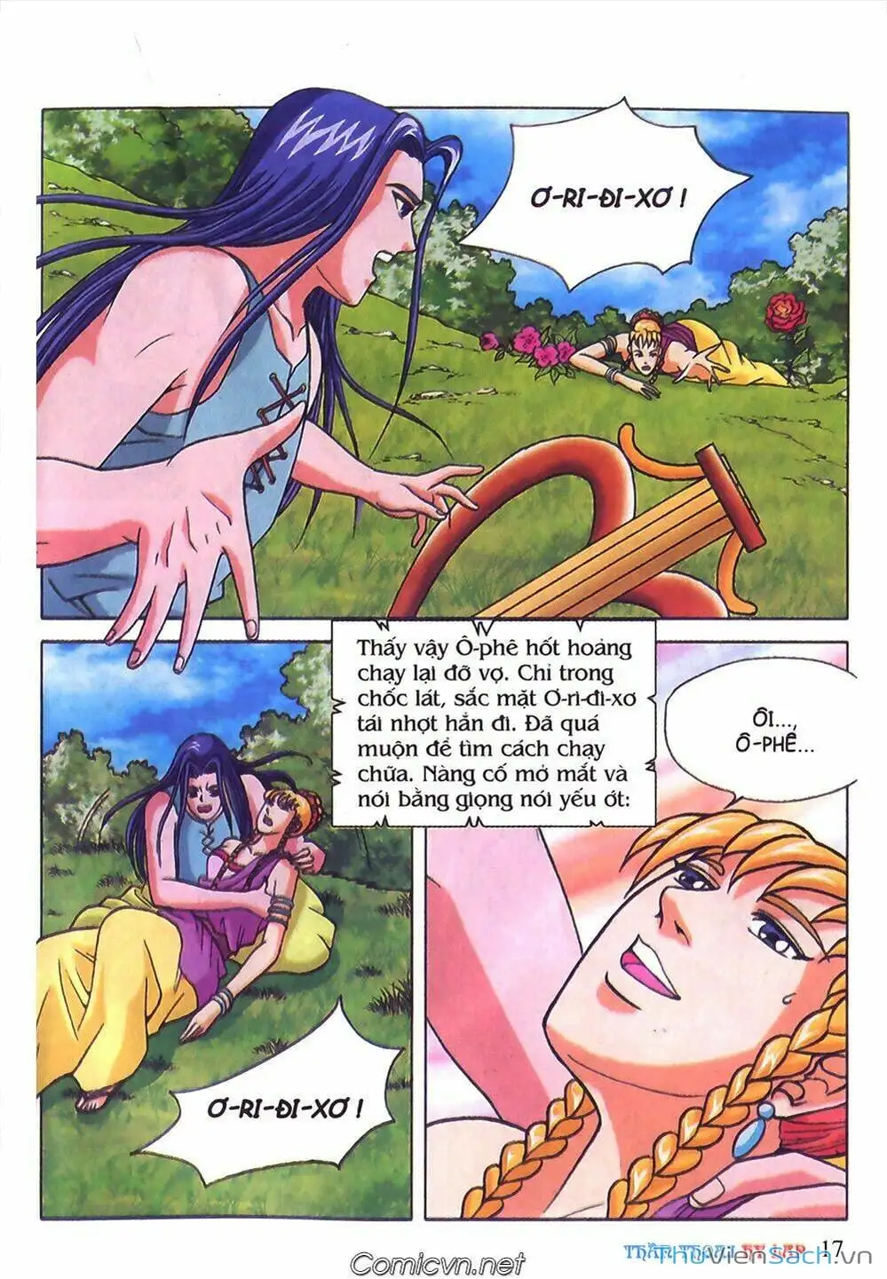 Truyện Tranh Thần Thoại Hy Lạp - Nguồn Gốc Các Vị Thần trang 3