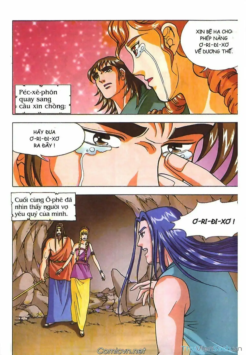 Truyện Tranh Thần Thoại Hy Lạp - Nguồn Gốc Các Vị Thần trang 3