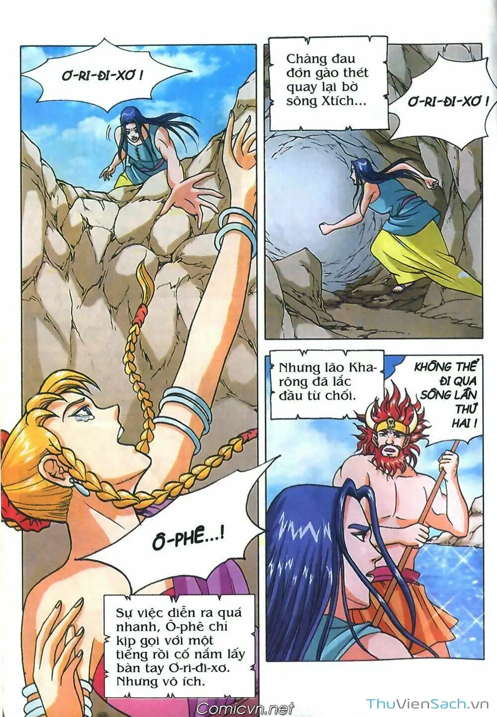 Truyện Tranh Thần Thoại Hy Lạp - Nguồn Gốc Các Vị Thần trang 3