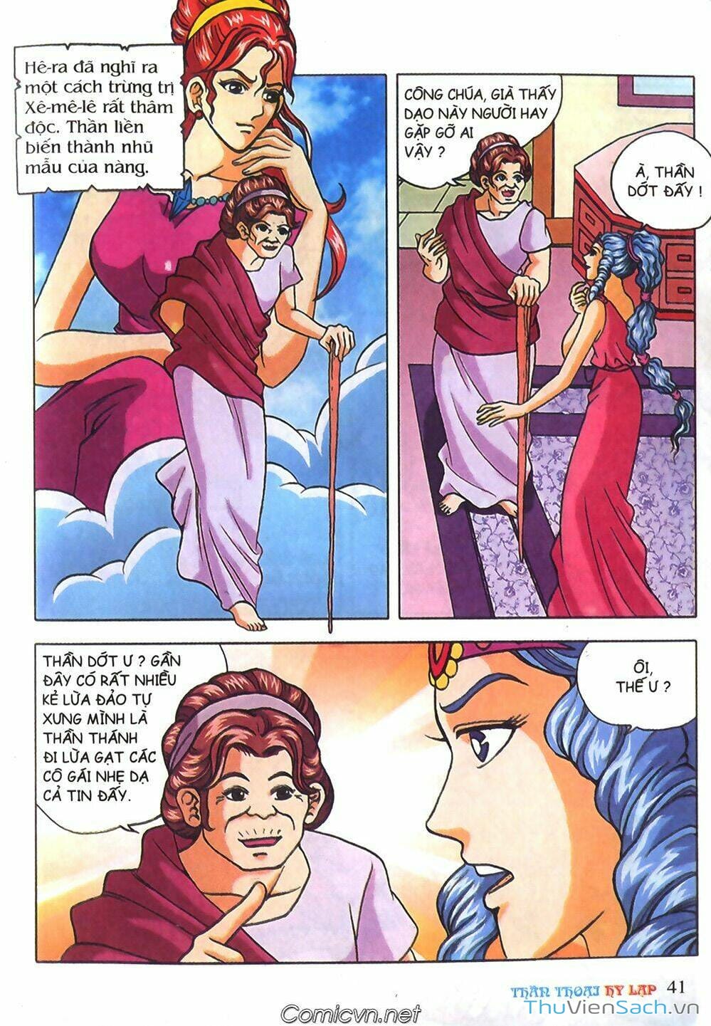 Truyện Tranh Thần Thoại Hy Lạp - Nguồn Gốc Các Vị Thần trang 3