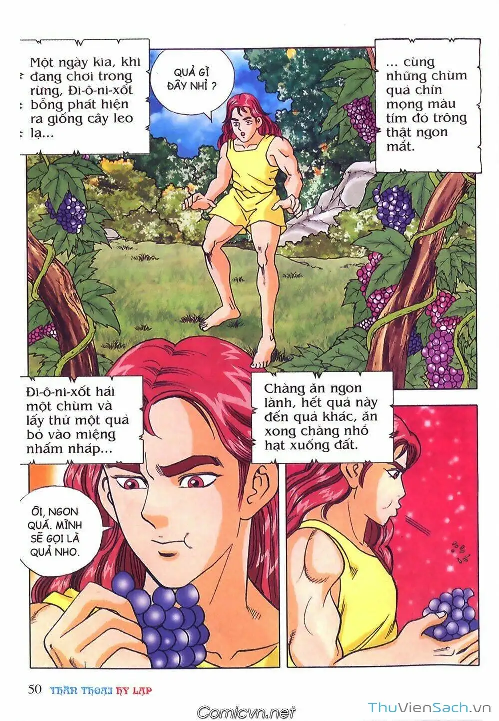 Truyện Tranh Thần Thoại Hy Lạp - Nguồn Gốc Các Vị Thần trang 3