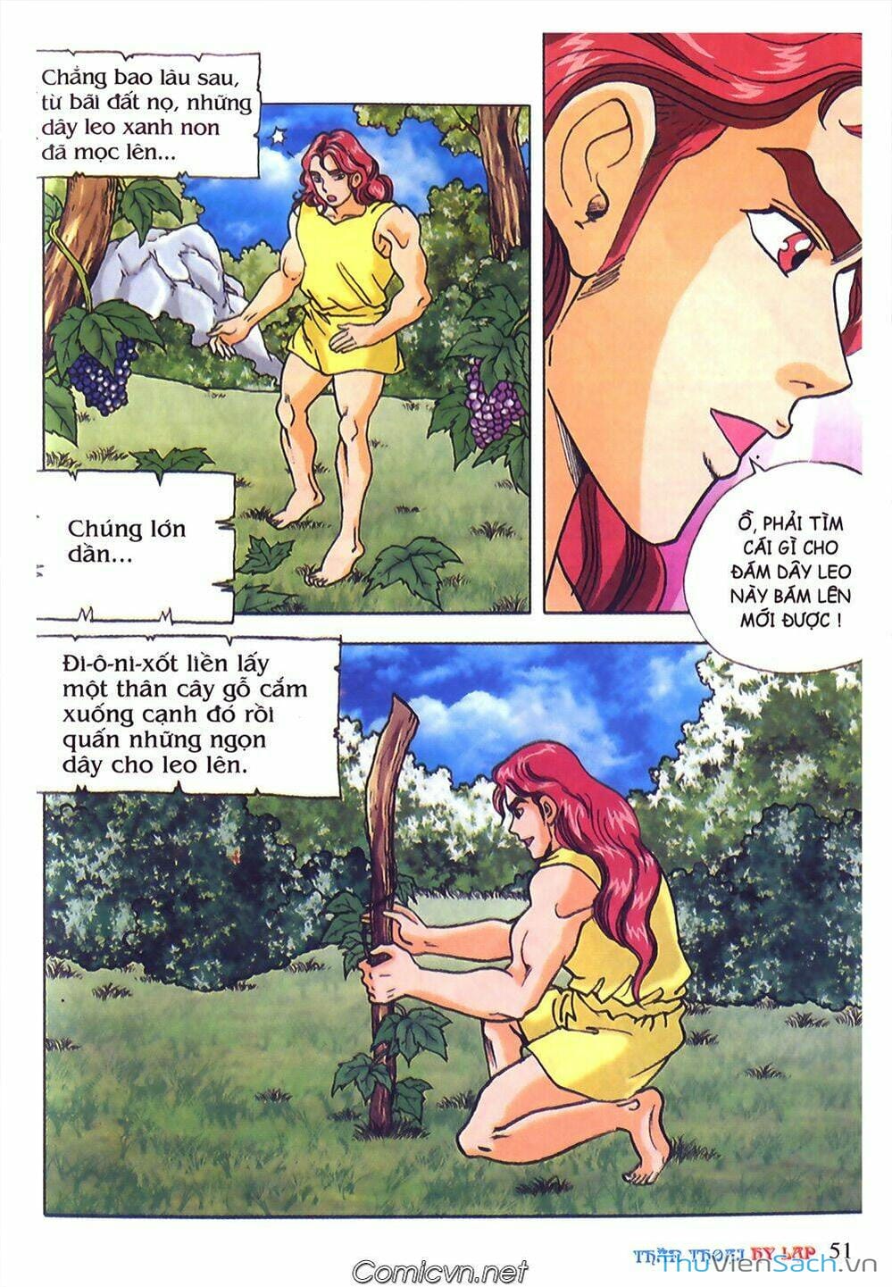 Truyện Tranh Thần Thoại Hy Lạp - Nguồn Gốc Các Vị Thần trang 3