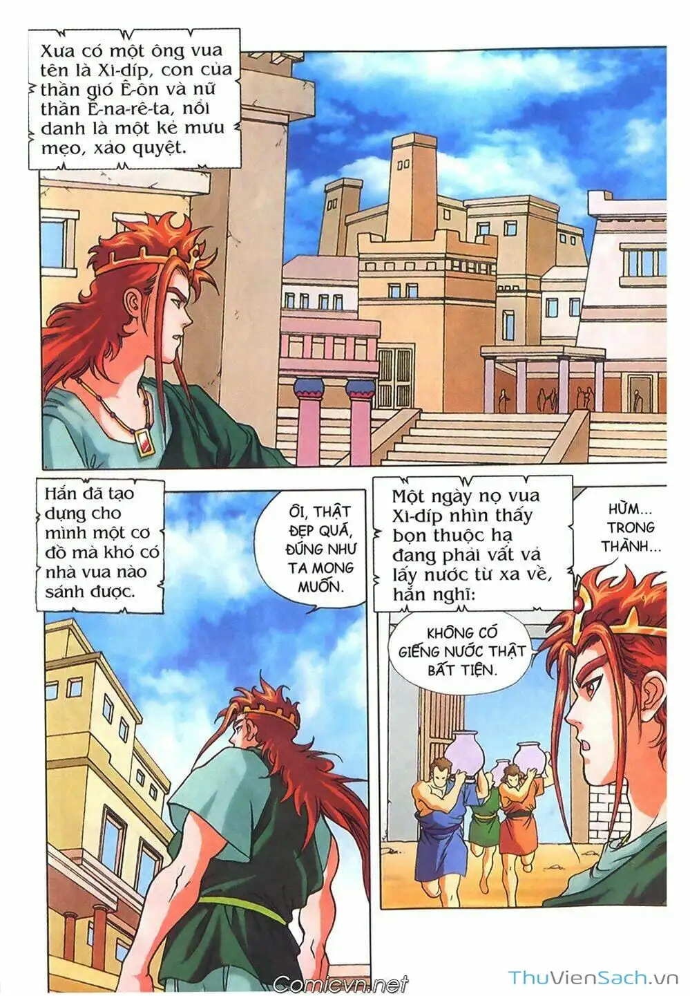 Truyện Tranh Thần Thoại Hy Lạp - Nguồn Gốc Các Vị Thần trang 3