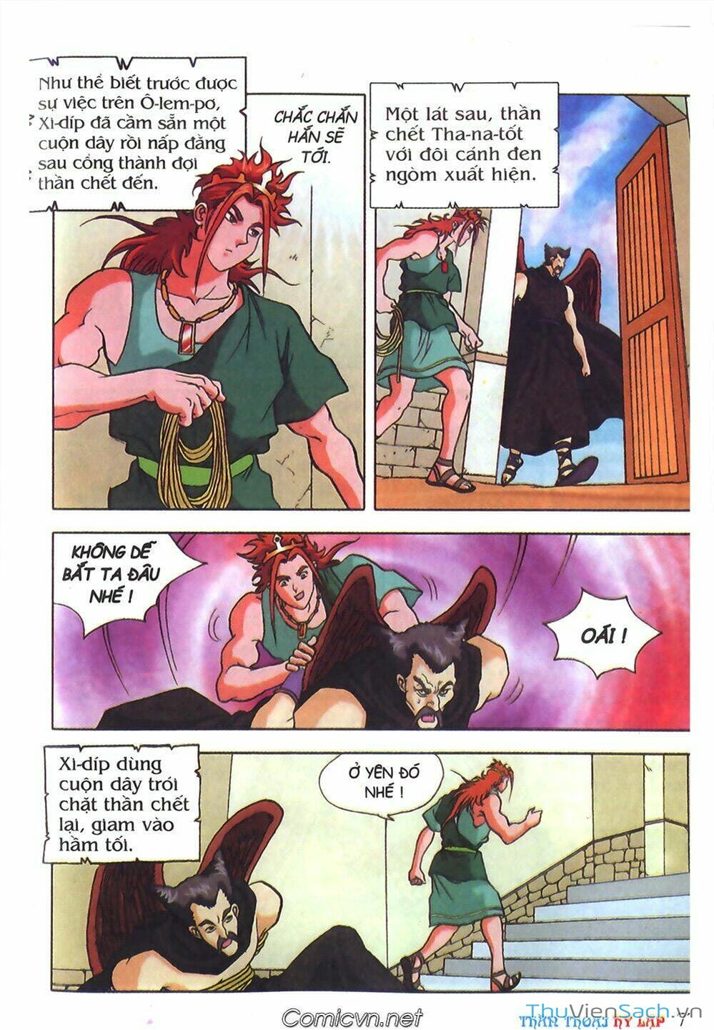 Truyện Tranh Thần Thoại Hy Lạp - Nguồn Gốc Các Vị Thần trang 3