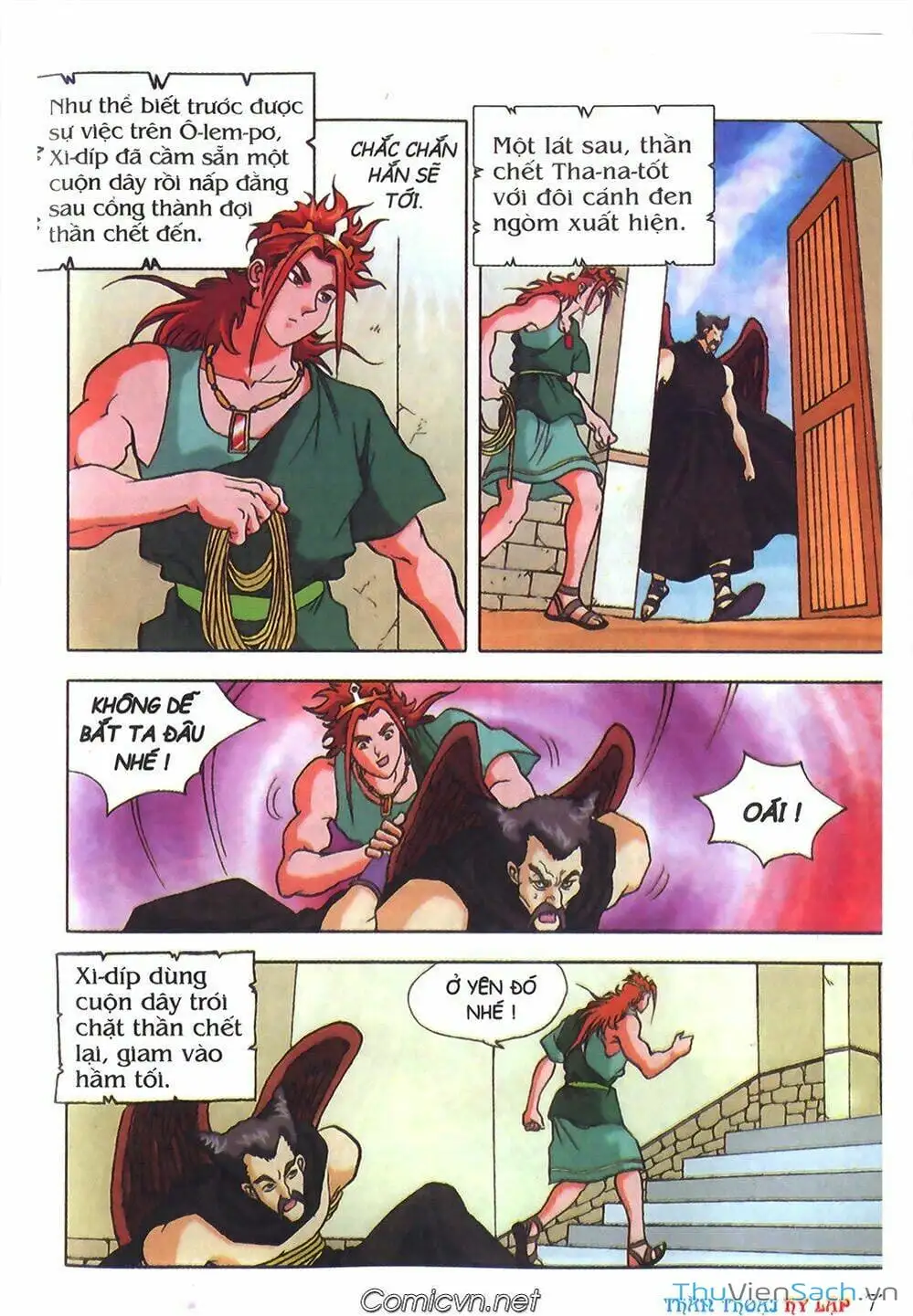 Truyện Tranh Thần Thoại Hy Lạp - Nguồn Gốc Các Vị Thần trang 3