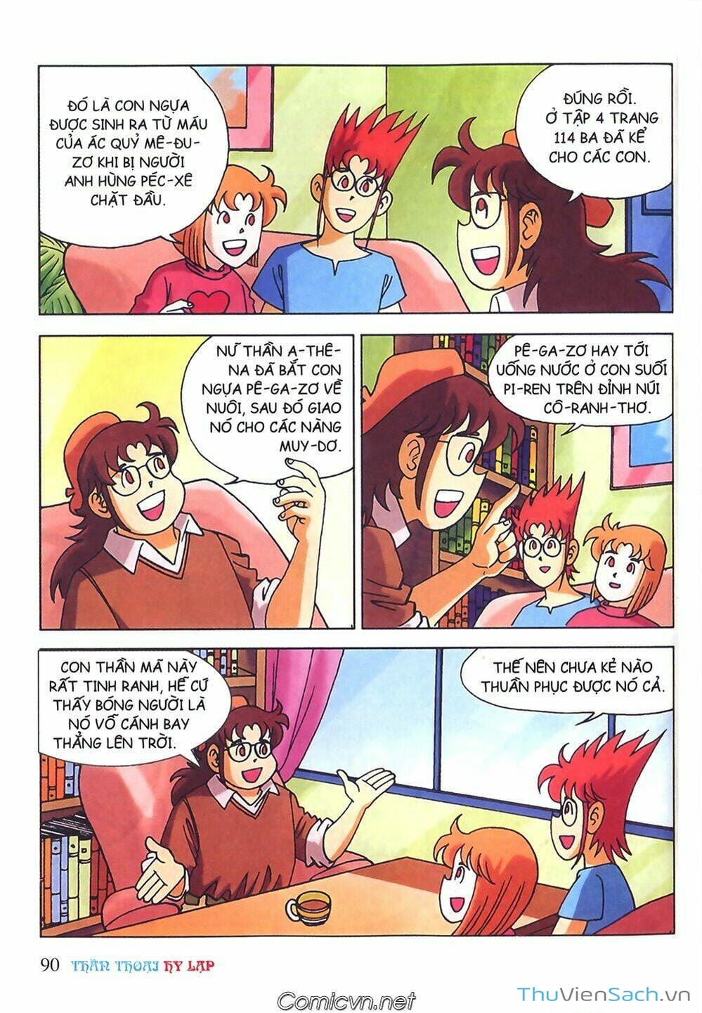 Truyện Tranh Thần Thoại Hy Lạp - Nguồn Gốc Các Vị Thần trang 3