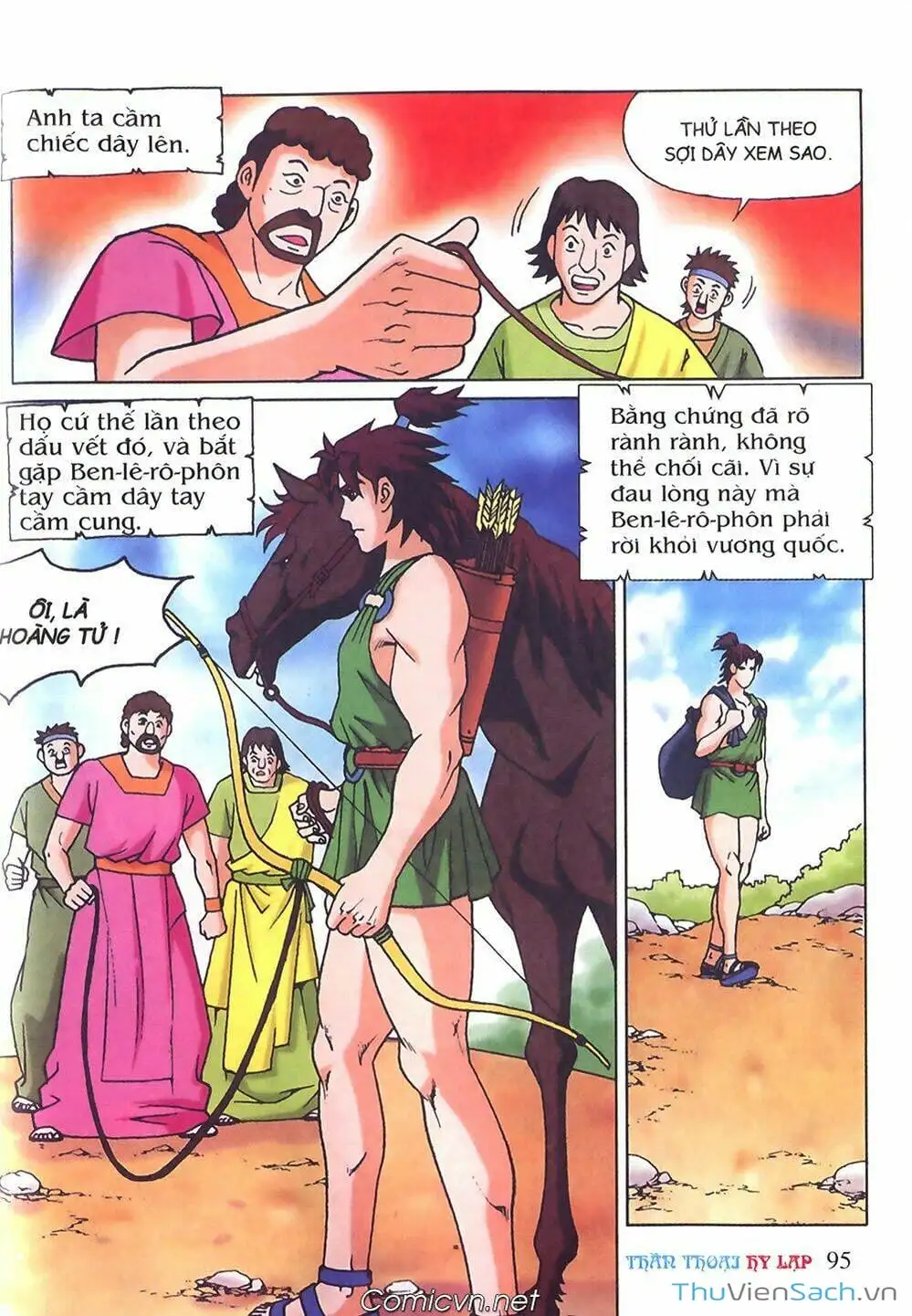 Truyện Tranh Thần Thoại Hy Lạp - Nguồn Gốc Các Vị Thần trang 3