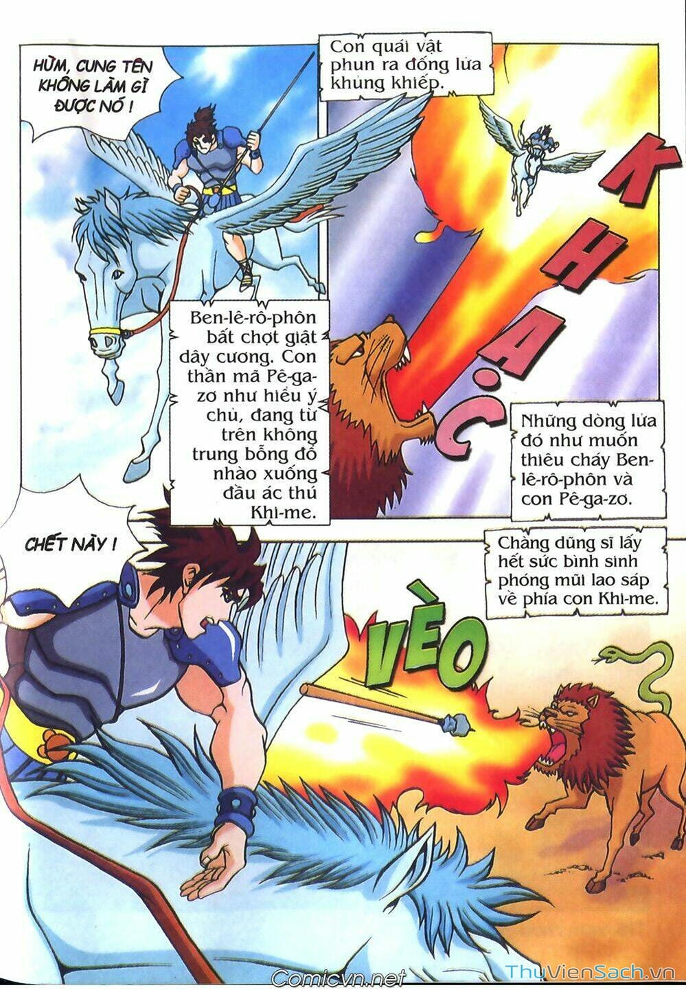 Truyện Tranh Thần Thoại Hy Lạp - Nguồn Gốc Các Vị Thần trang 3