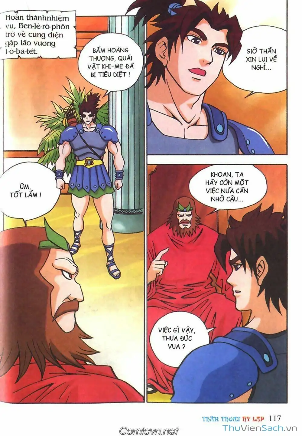 Truyện Tranh Thần Thoại Hy Lạp - Nguồn Gốc Các Vị Thần trang 3