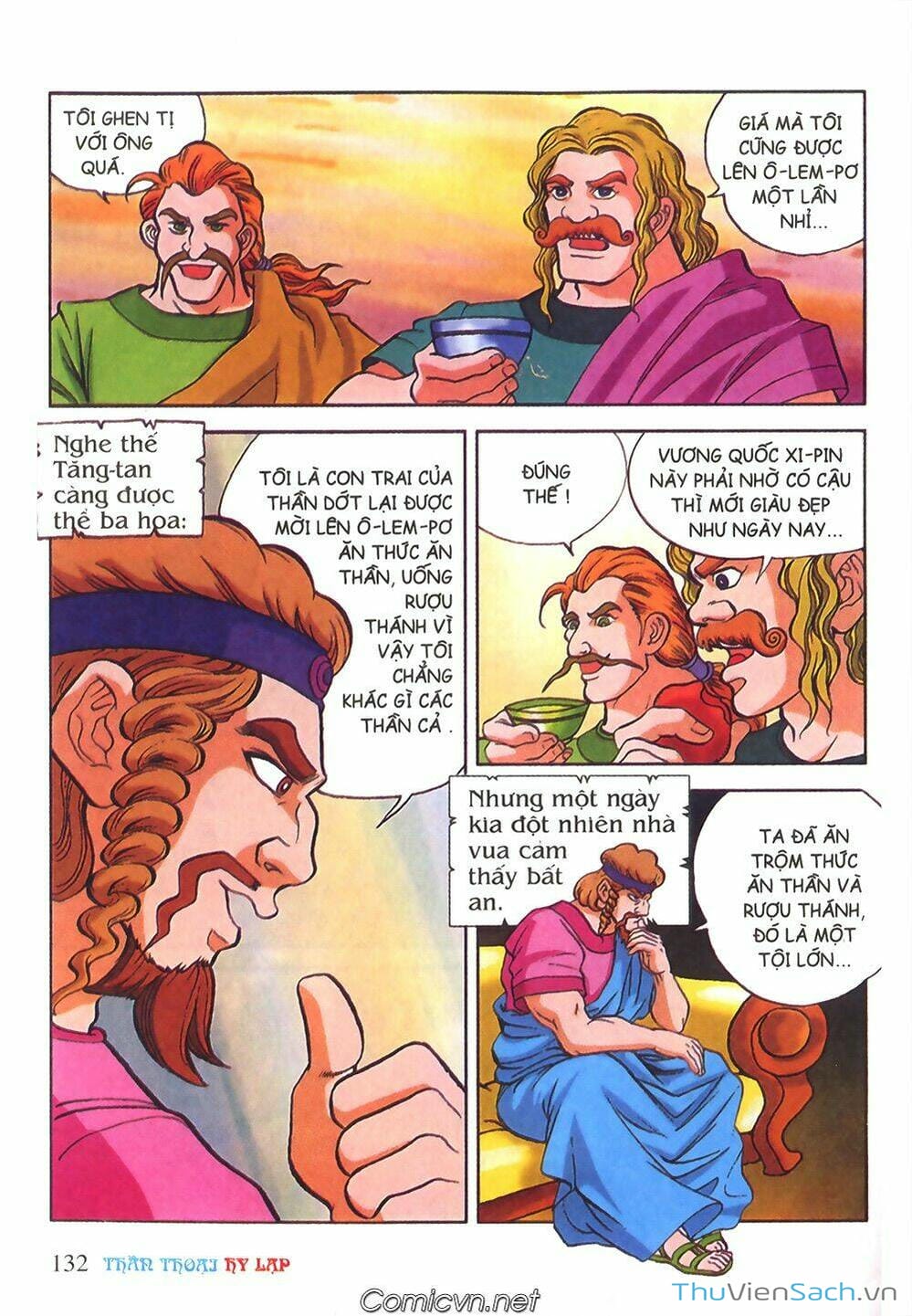 Truyện Tranh Thần Thoại Hy Lạp - Nguồn Gốc Các Vị Thần trang 3