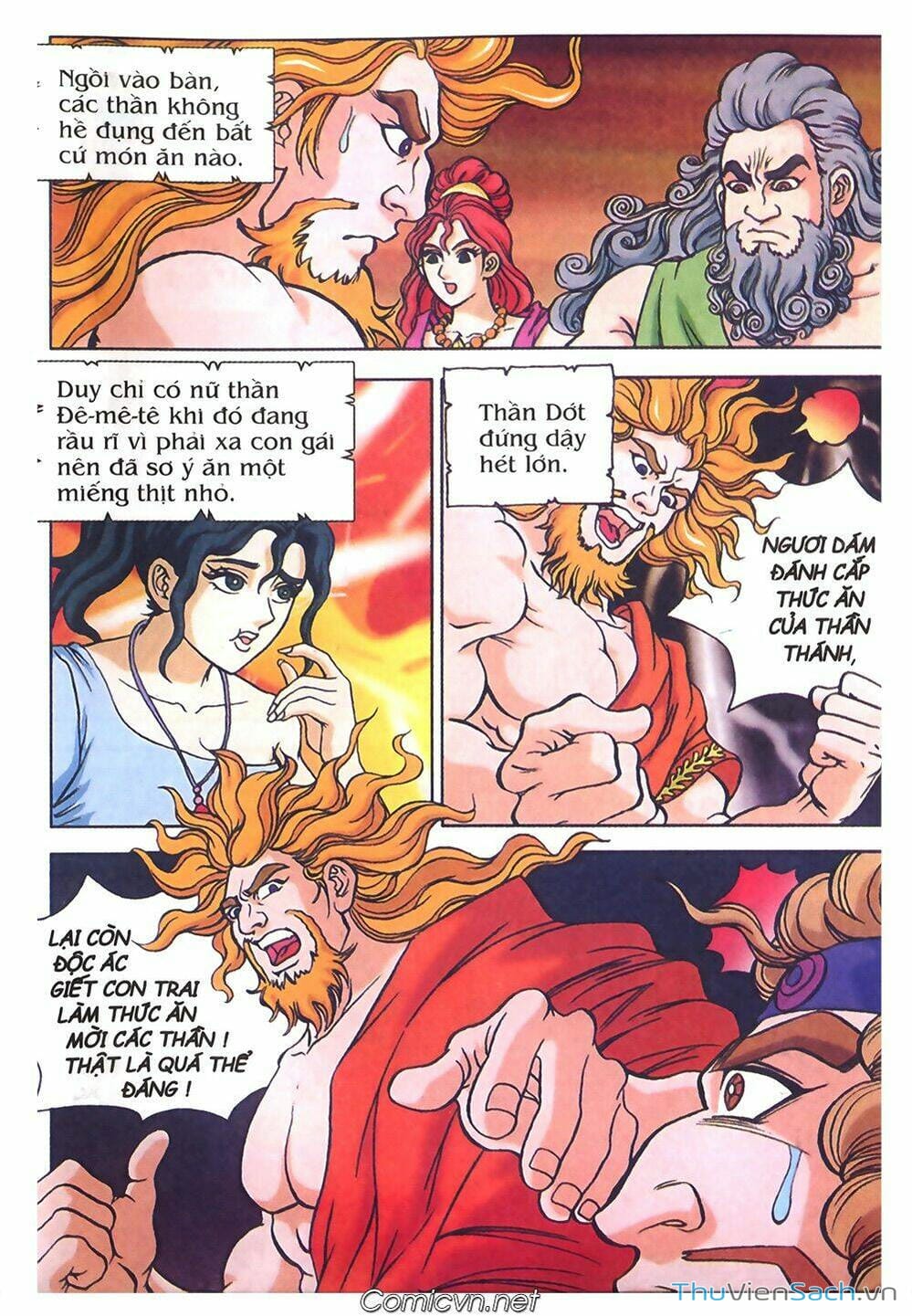 Truyện Tranh Thần Thoại Hy Lạp - Nguồn Gốc Các Vị Thần trang 3