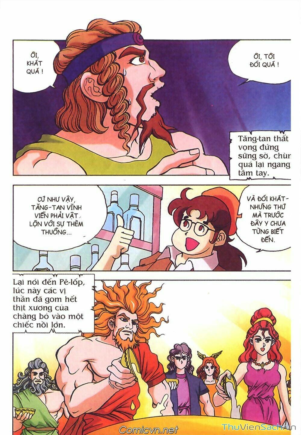 Truyện Tranh Thần Thoại Hy Lạp - Nguồn Gốc Các Vị Thần trang 3