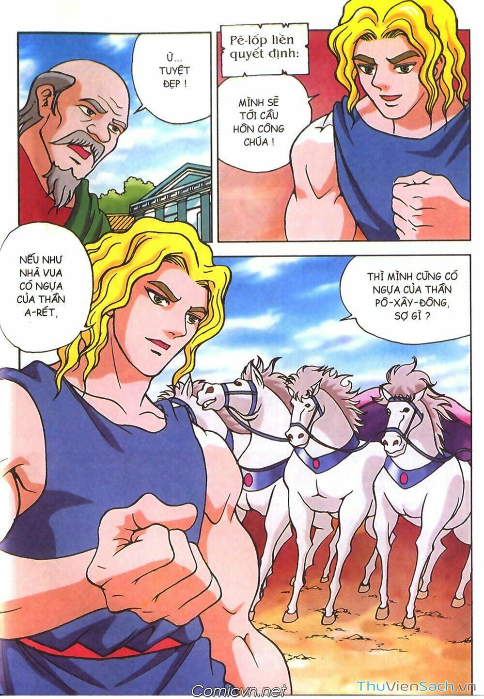 Truyện Tranh Thần Thoại Hy Lạp - Nguồn Gốc Các Vị Thần trang 3