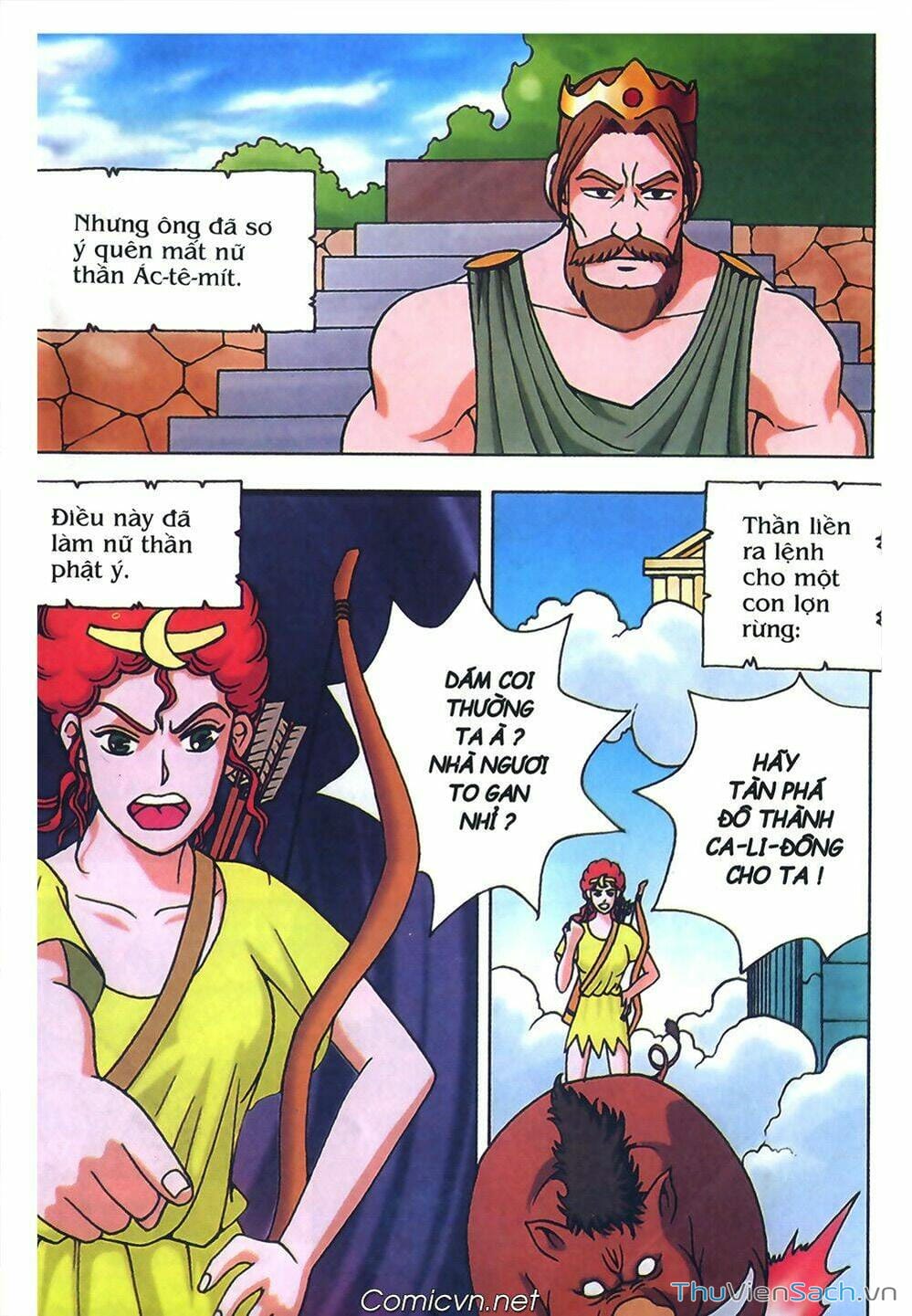 Truyện Tranh Thần Thoại Hy Lạp - Nguồn Gốc Các Vị Thần trang 3