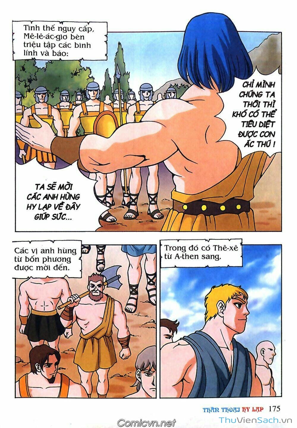 Truyện Tranh Thần Thoại Hy Lạp - Nguồn Gốc Các Vị Thần trang 3