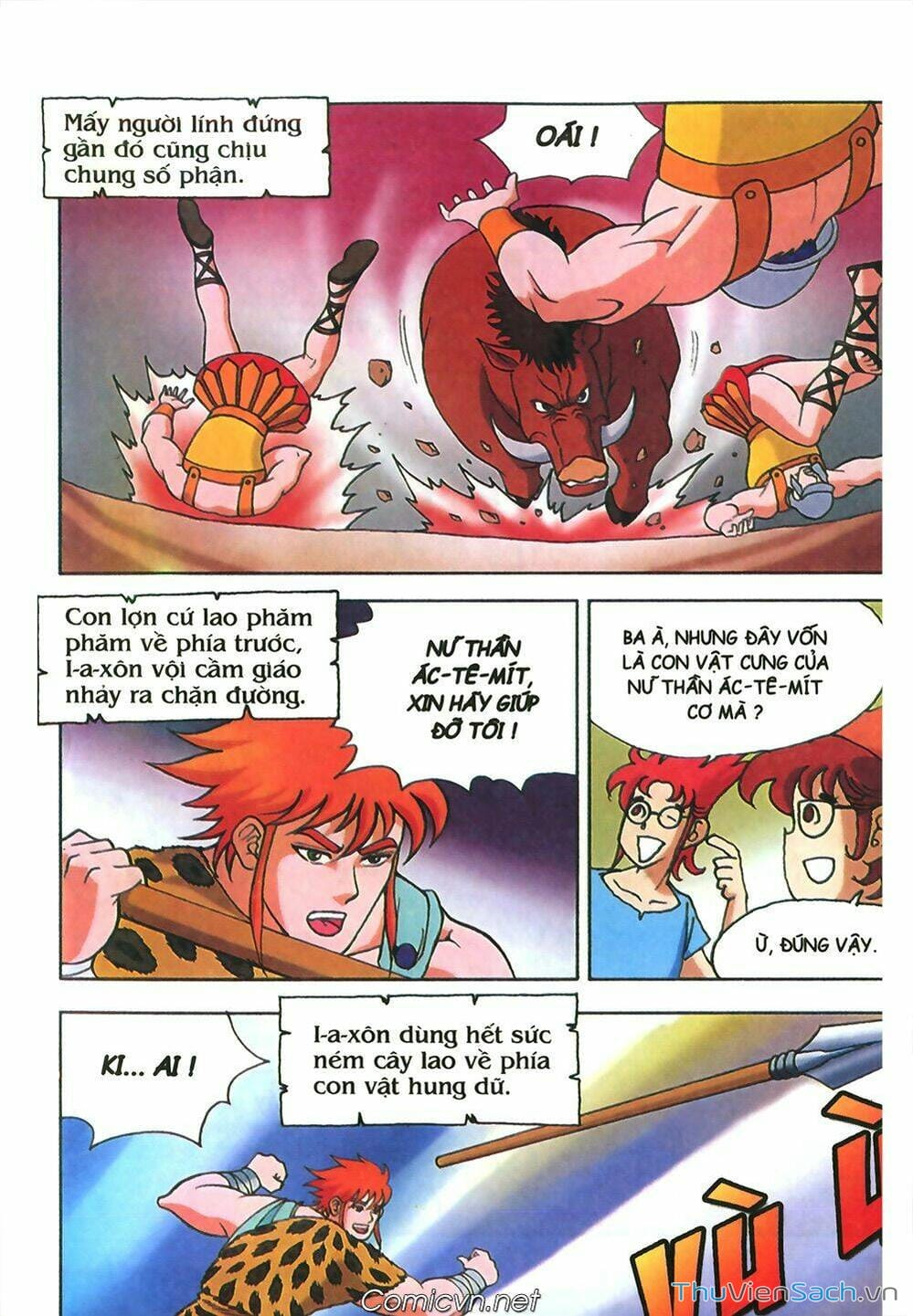 Truyện Tranh Thần Thoại Hy Lạp - Nguồn Gốc Các Vị Thần trang 3