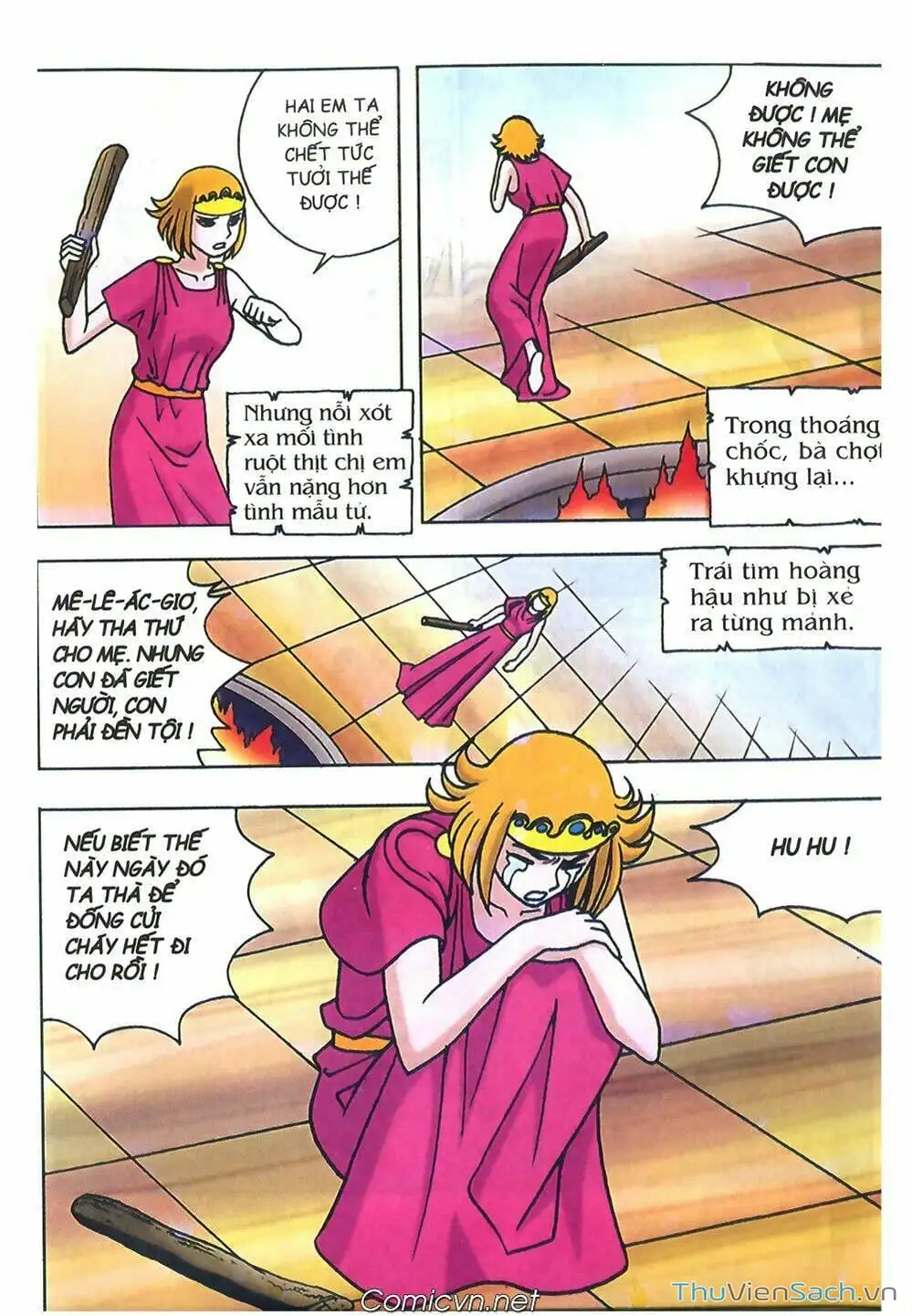 Truyện Tranh Thần Thoại Hy Lạp - Nguồn Gốc Các Vị Thần trang 3