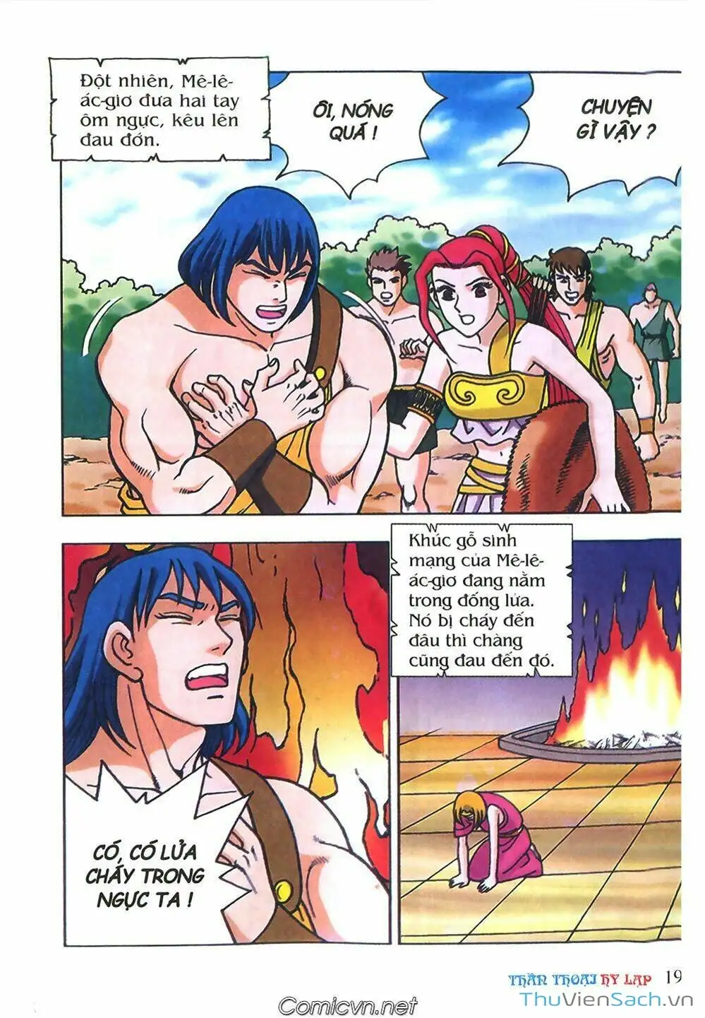 Truyện Tranh Thần Thoại Hy Lạp - Nguồn Gốc Các Vị Thần trang 3