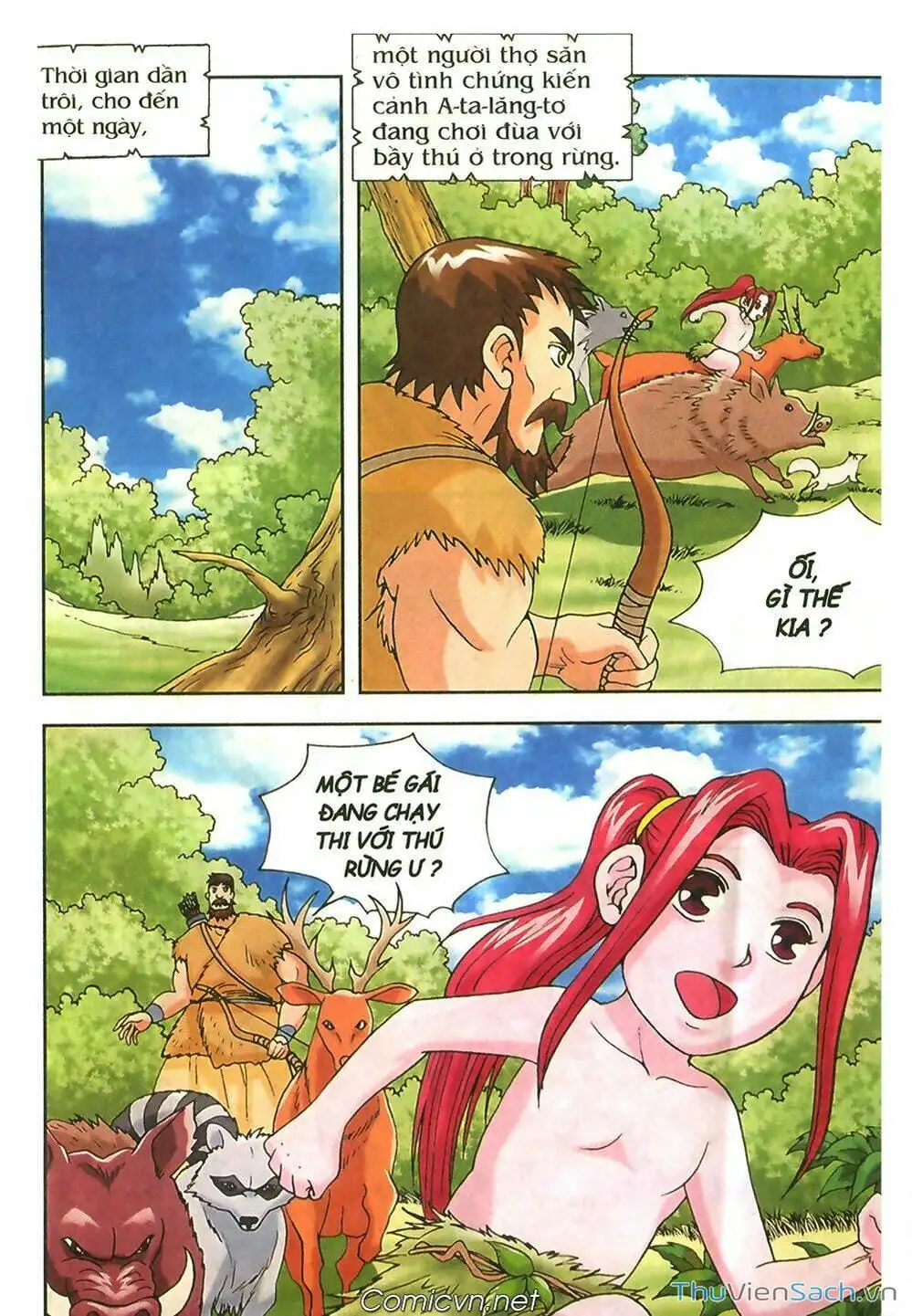 Truyện Tranh Thần Thoại Hy Lạp - Nguồn Gốc Các Vị Thần trang 3