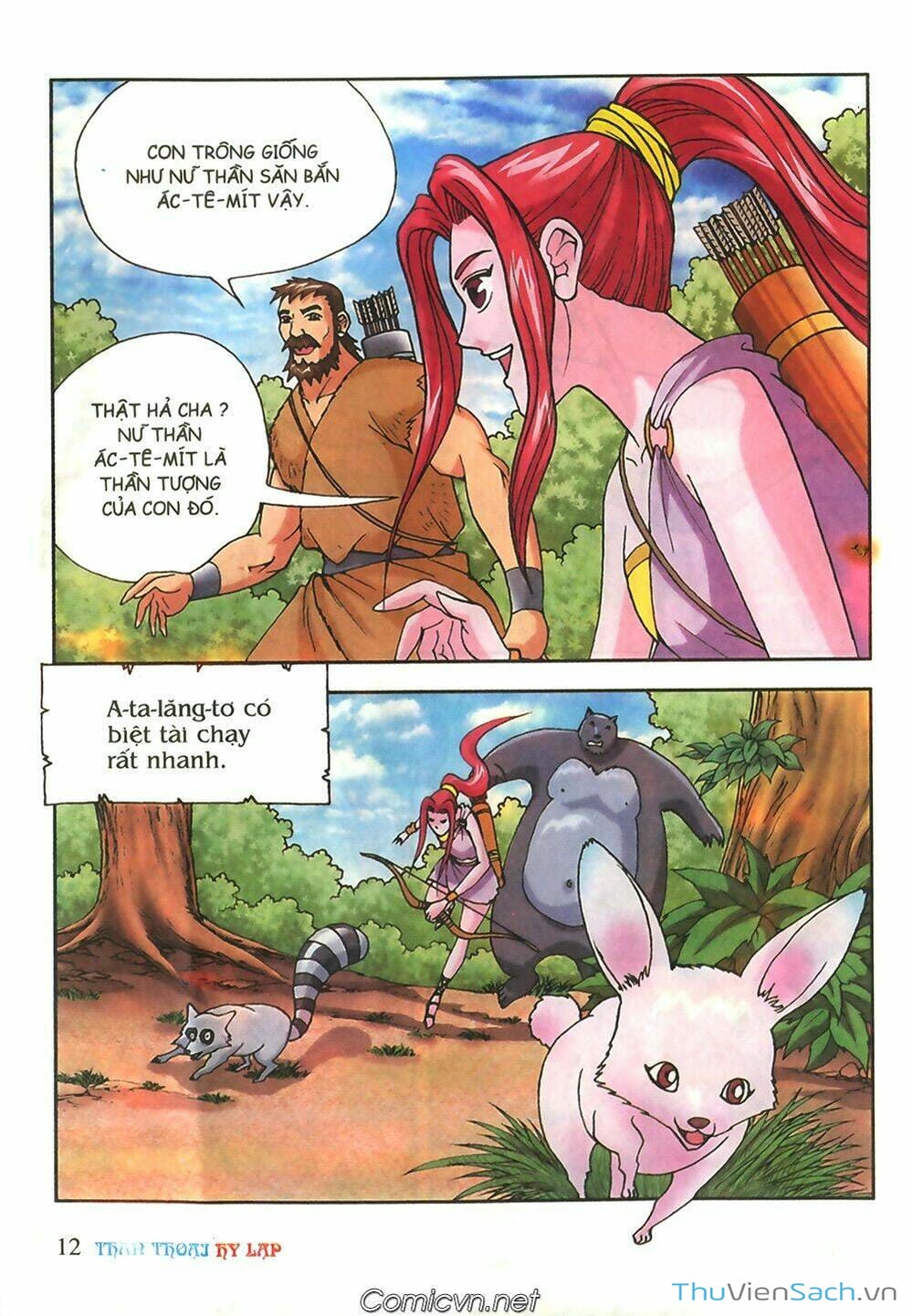 Truyện Tranh Thần Thoại Hy Lạp - Nguồn Gốc Các Vị Thần trang 3