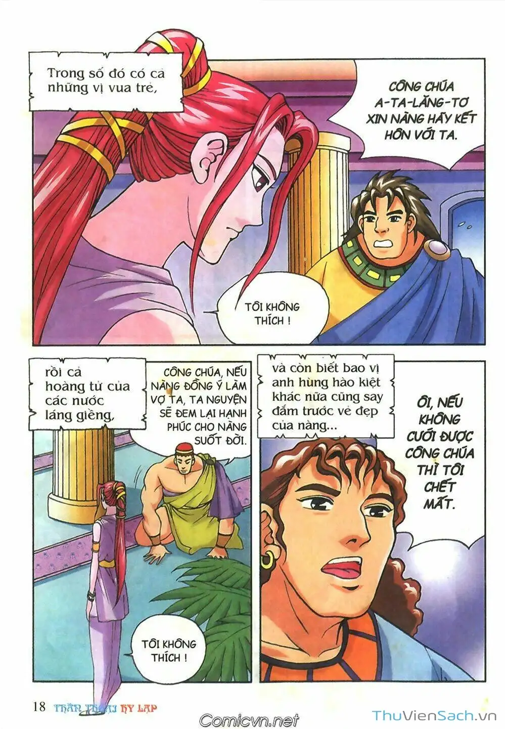 Truyện Tranh Thần Thoại Hy Lạp - Nguồn Gốc Các Vị Thần trang 3