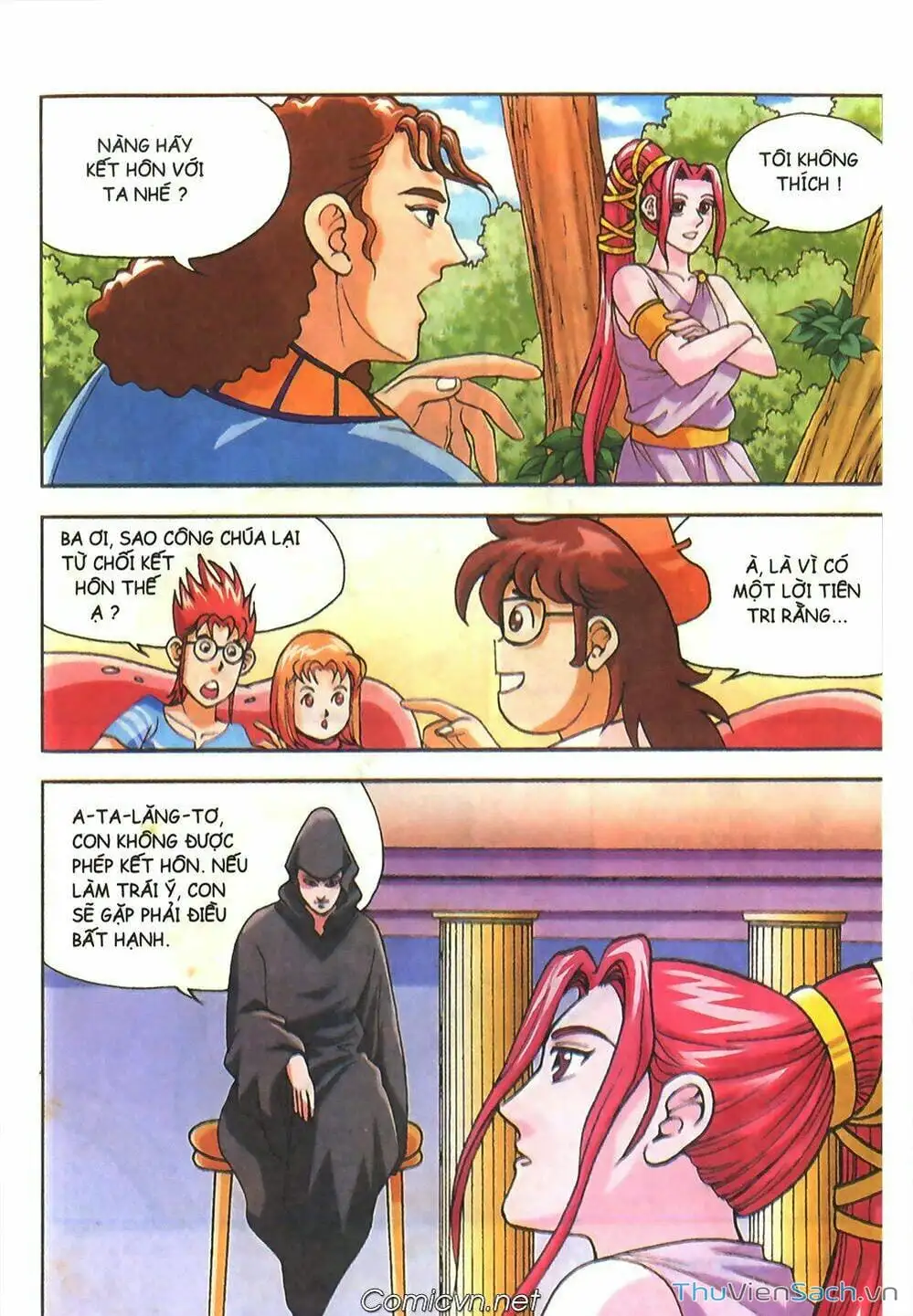 Truyện Tranh Thần Thoại Hy Lạp - Nguồn Gốc Các Vị Thần trang 3