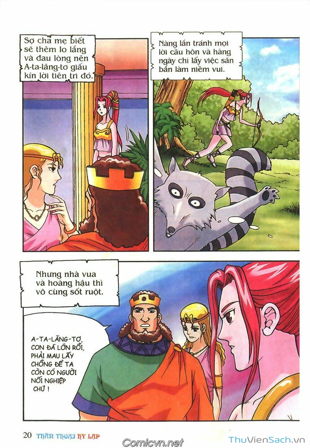 Truyện Tranh Thần Thoại Hy Lạp - Nguồn Gốc Các Vị Thần trang 3