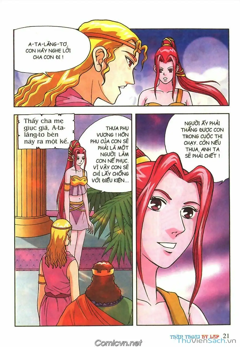 Truyện Tranh Thần Thoại Hy Lạp - Nguồn Gốc Các Vị Thần trang 3