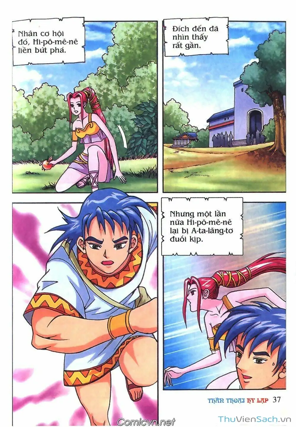 Truyện Tranh Thần Thoại Hy Lạp - Nguồn Gốc Các Vị Thần trang 3