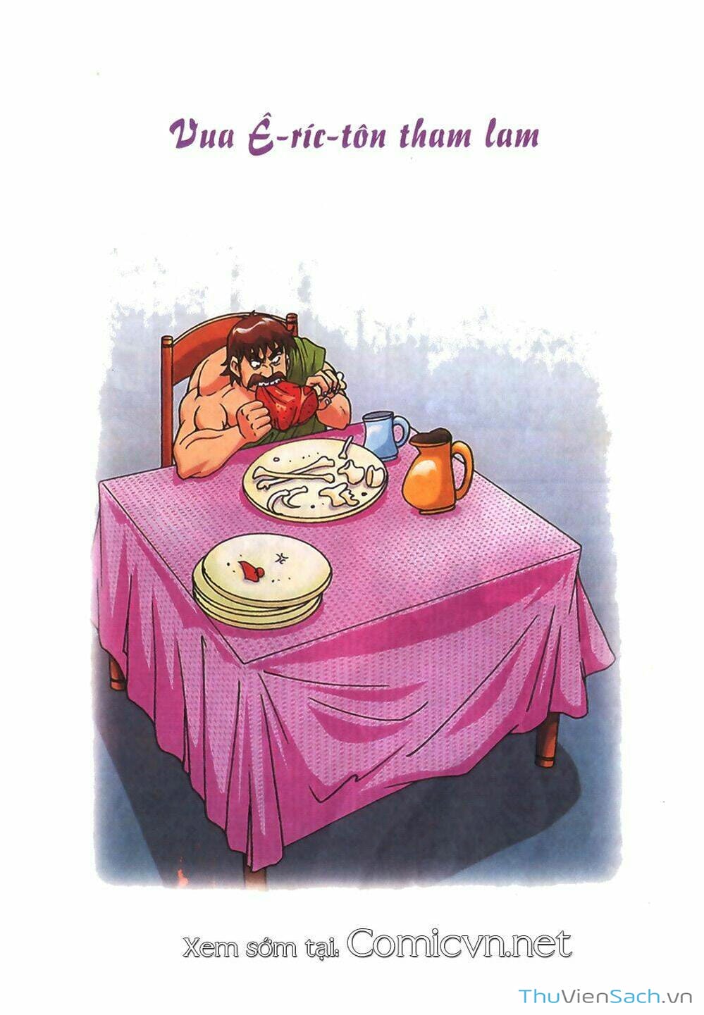 Truyện Tranh Thần Thoại Hy Lạp - Nguồn Gốc Các Vị Thần trang 3