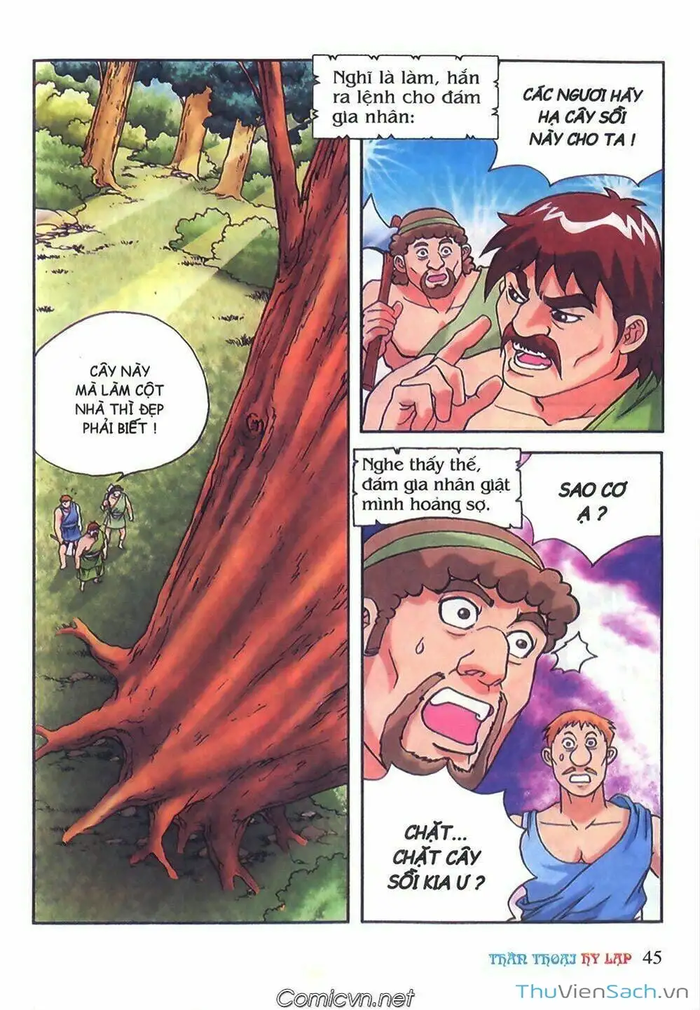 Truyện Tranh Thần Thoại Hy Lạp - Nguồn Gốc Các Vị Thần trang 3