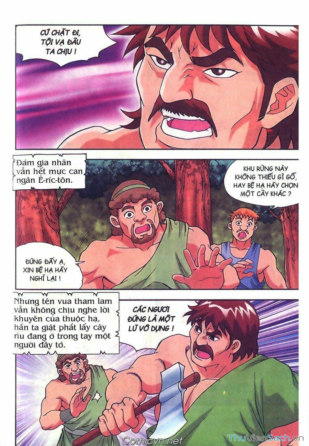 Truyện Tranh Thần Thoại Hy Lạp - Nguồn Gốc Các Vị Thần trang 3