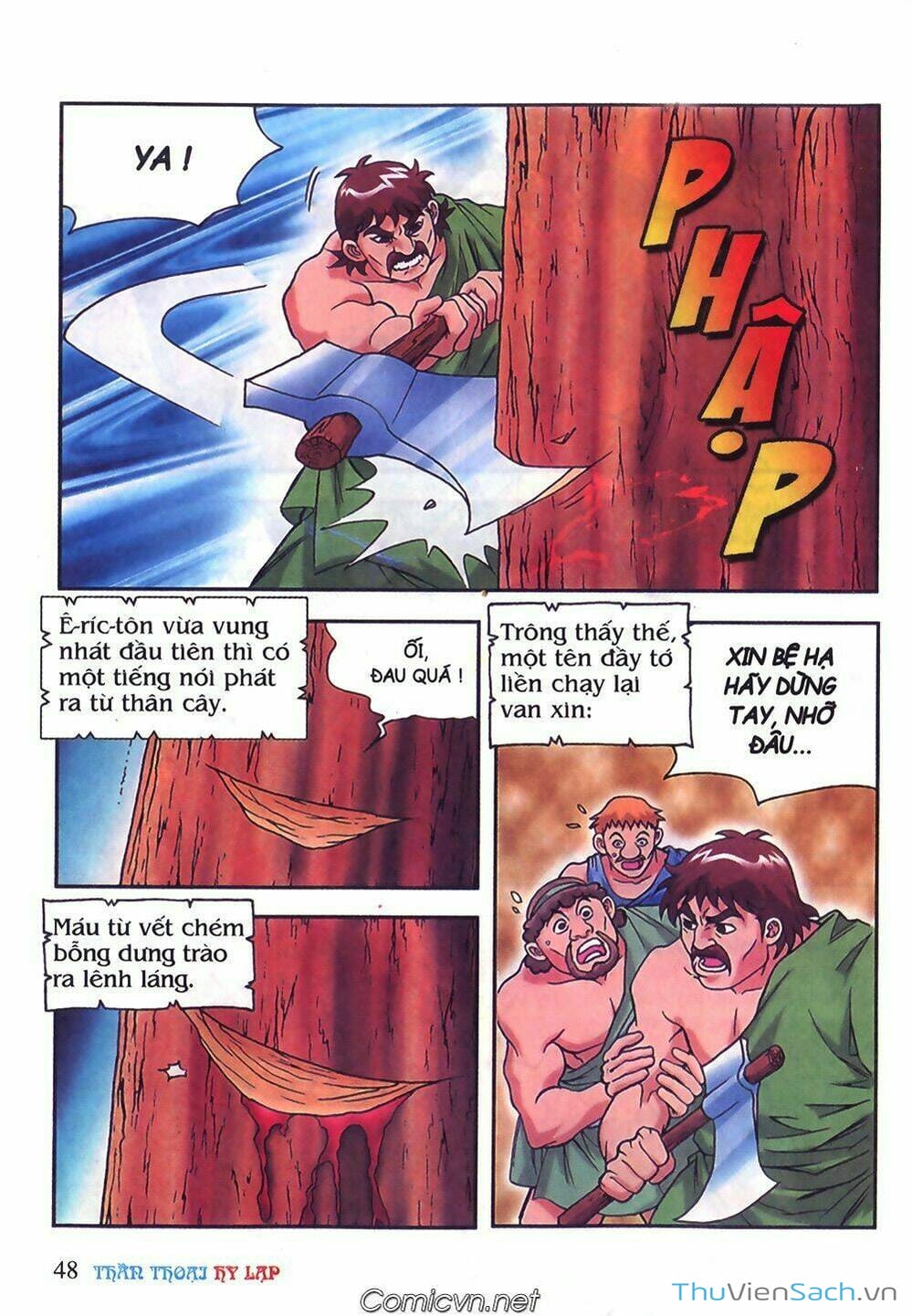 Truyện Tranh Thần Thoại Hy Lạp - Nguồn Gốc Các Vị Thần trang 3