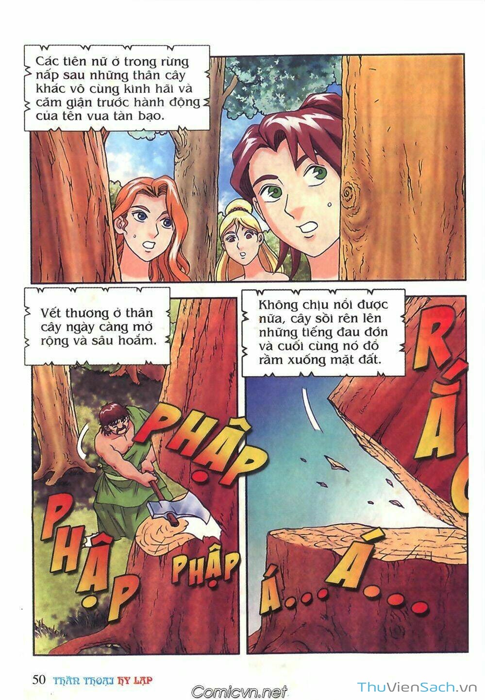 Truyện Tranh Thần Thoại Hy Lạp - Nguồn Gốc Các Vị Thần trang 3