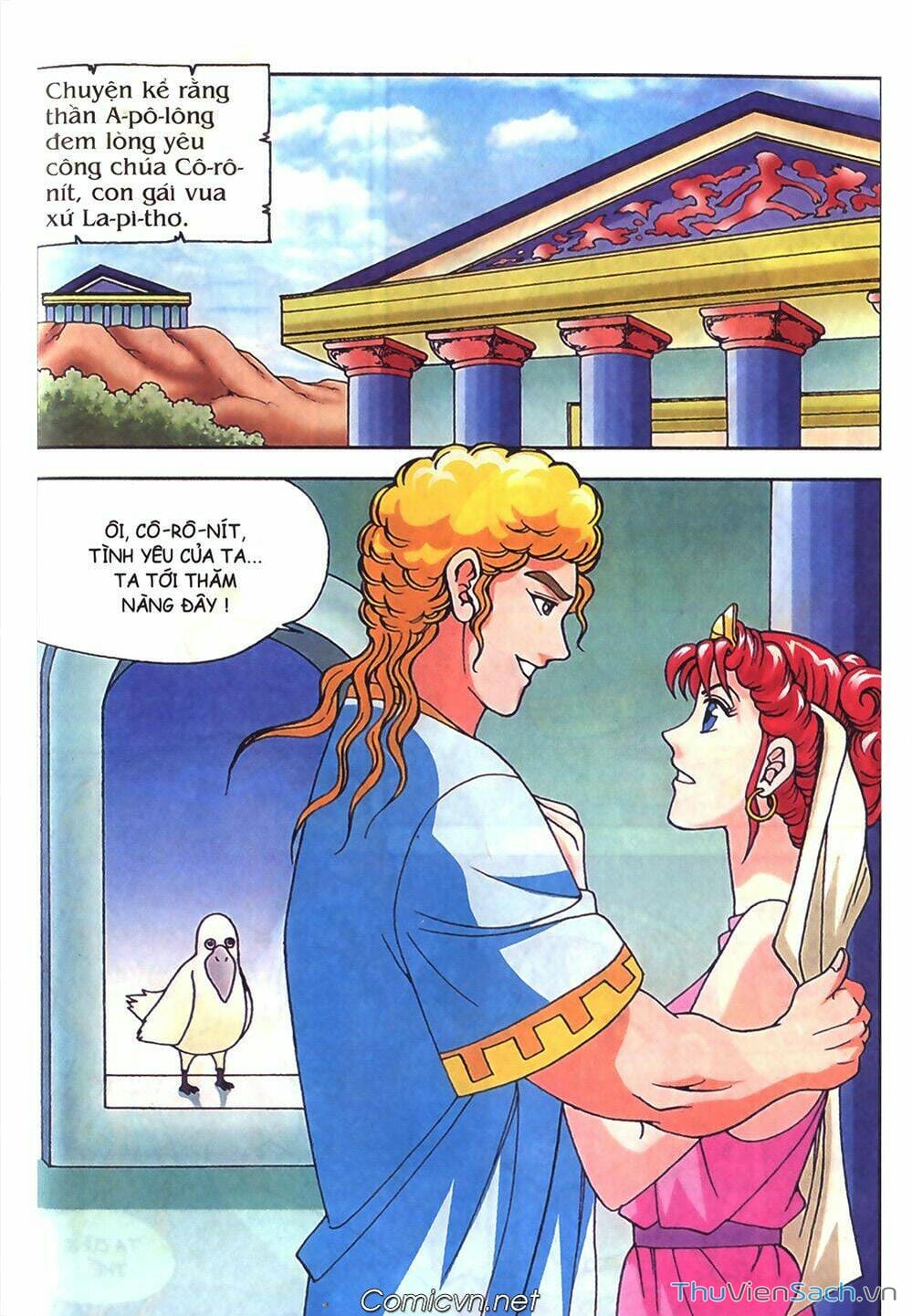 Truyện Tranh Thần Thoại Hy Lạp - Nguồn Gốc Các Vị Thần trang 3
