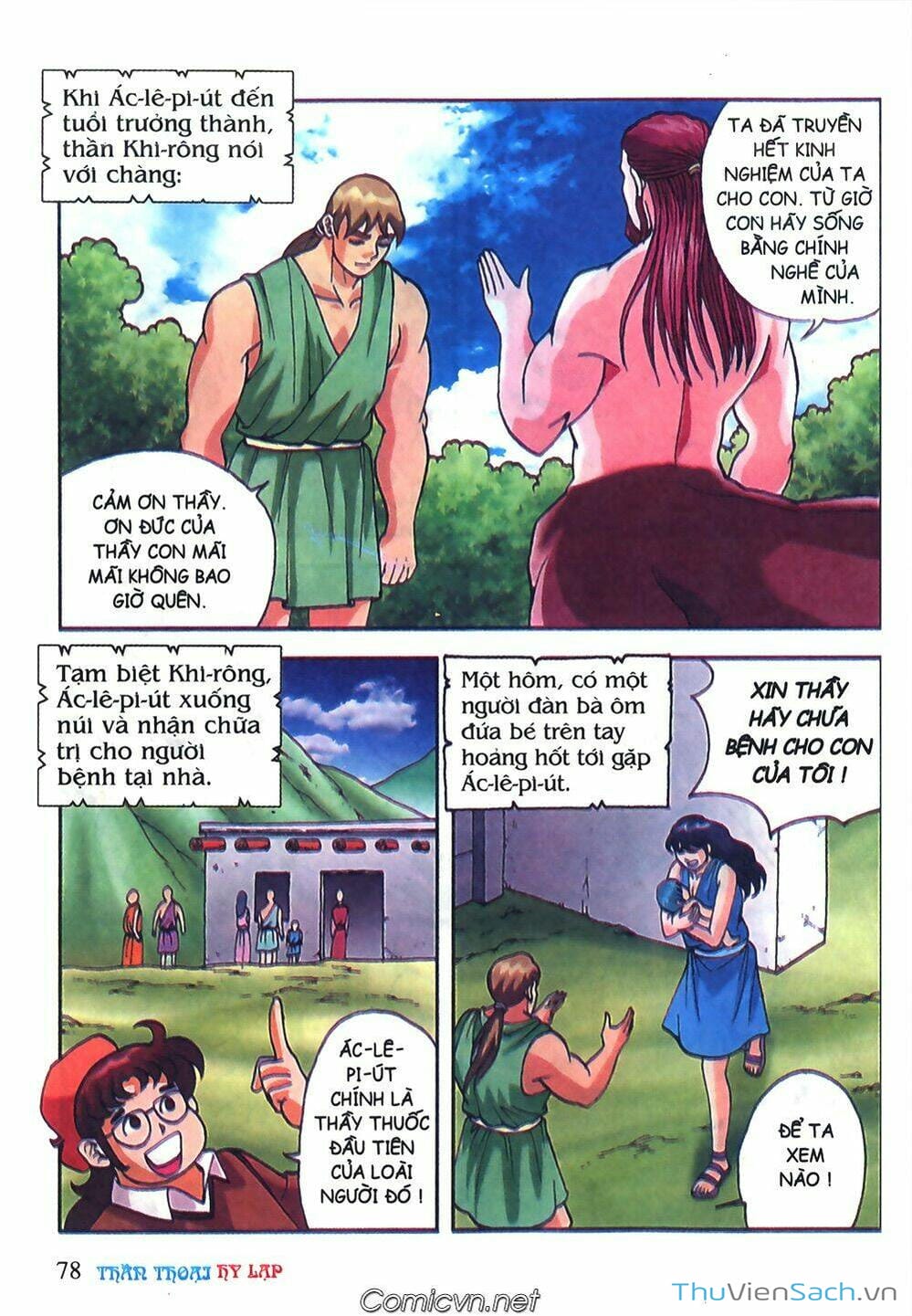 Truyện Tranh Thần Thoại Hy Lạp - Nguồn Gốc Các Vị Thần trang 3