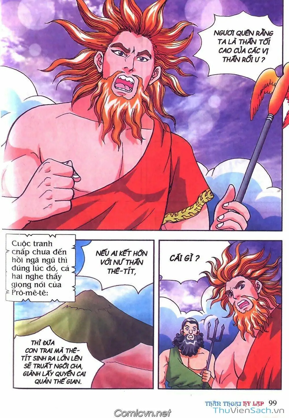 Truyện Tranh Thần Thoại Hy Lạp - Nguồn Gốc Các Vị Thần trang 3